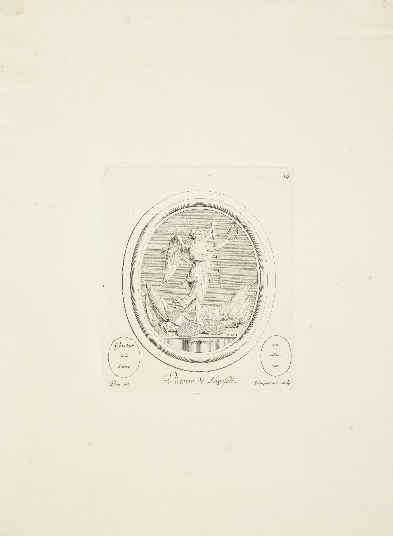 Sejr ved Lauffeld, Madame de Pompadour, 1753-1757