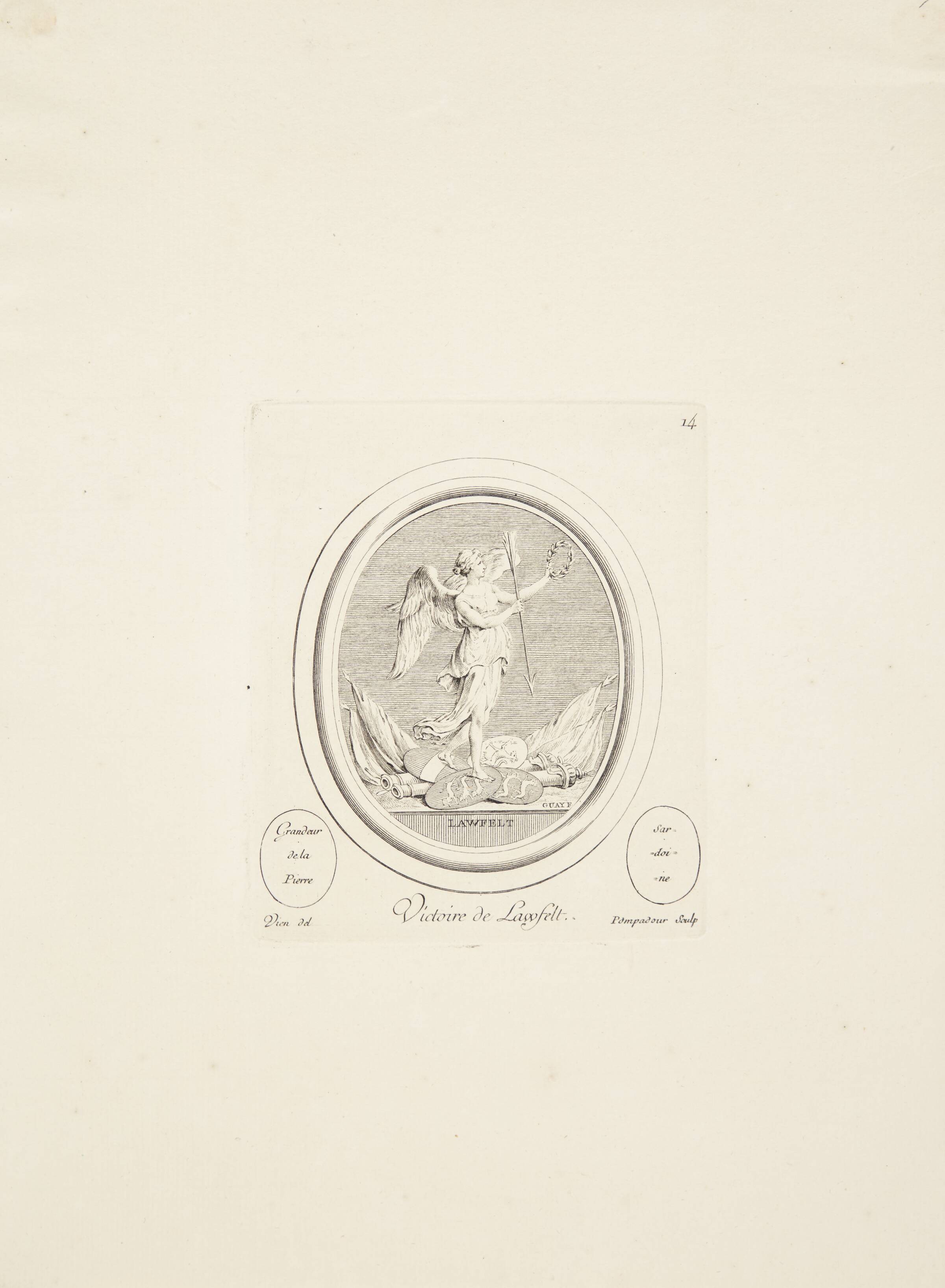 Sejr ved Lauffeld, Madame de Pompadour, 1753-1757