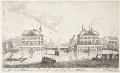 To blokhuse ved Amstel, Amsterdam