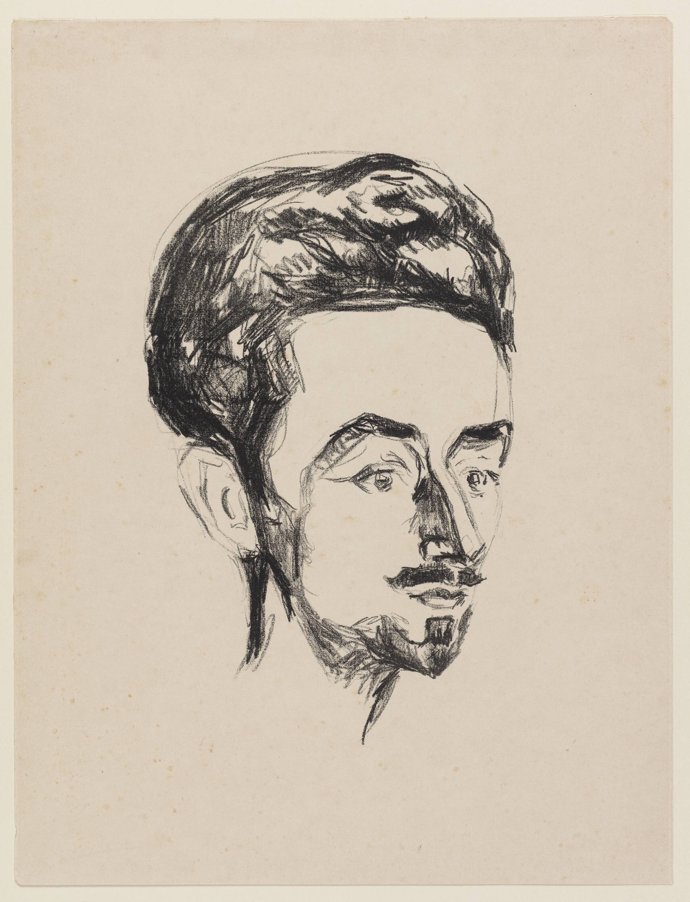 Helge Rode, Edvard Munch, 1908-1909