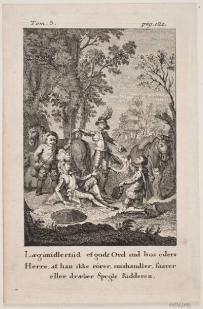 Illustration til Don Quixote