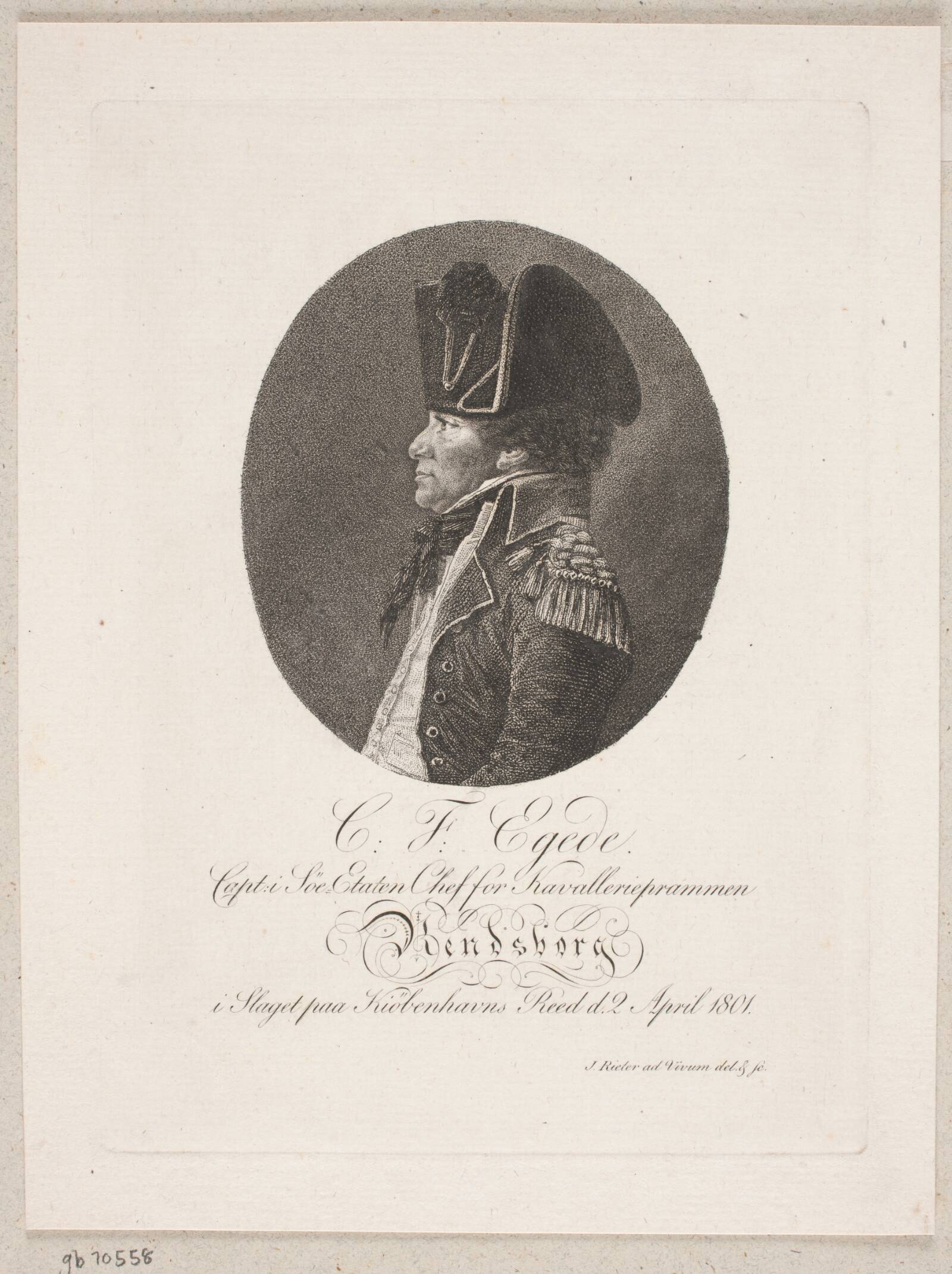 Chr. Thestrup Egede, Jacob Rieter, 1758-1823