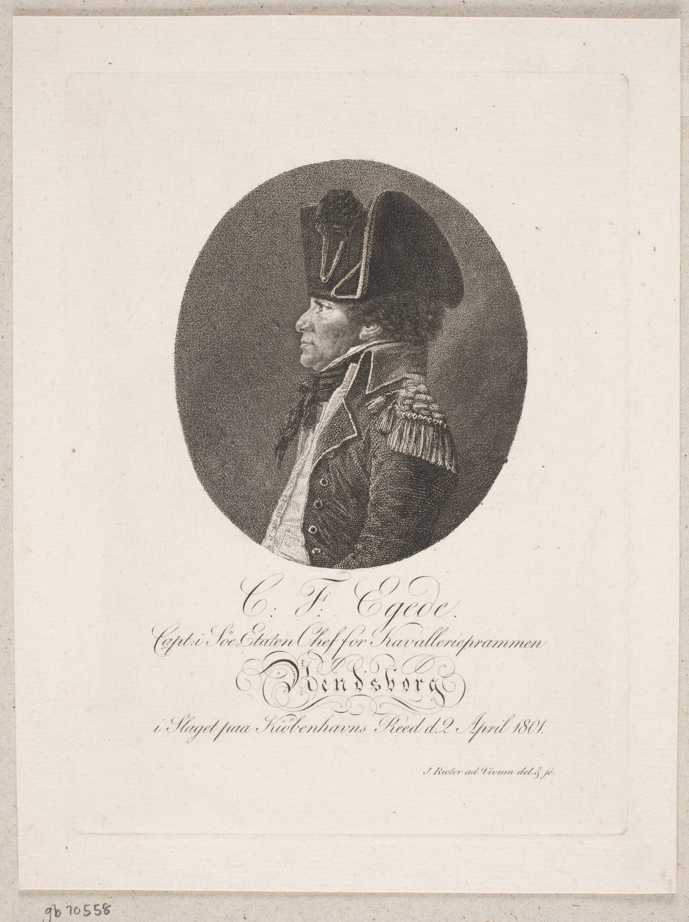 Chr. Thestrup Egede, Jacob Rieter, 1758-1823