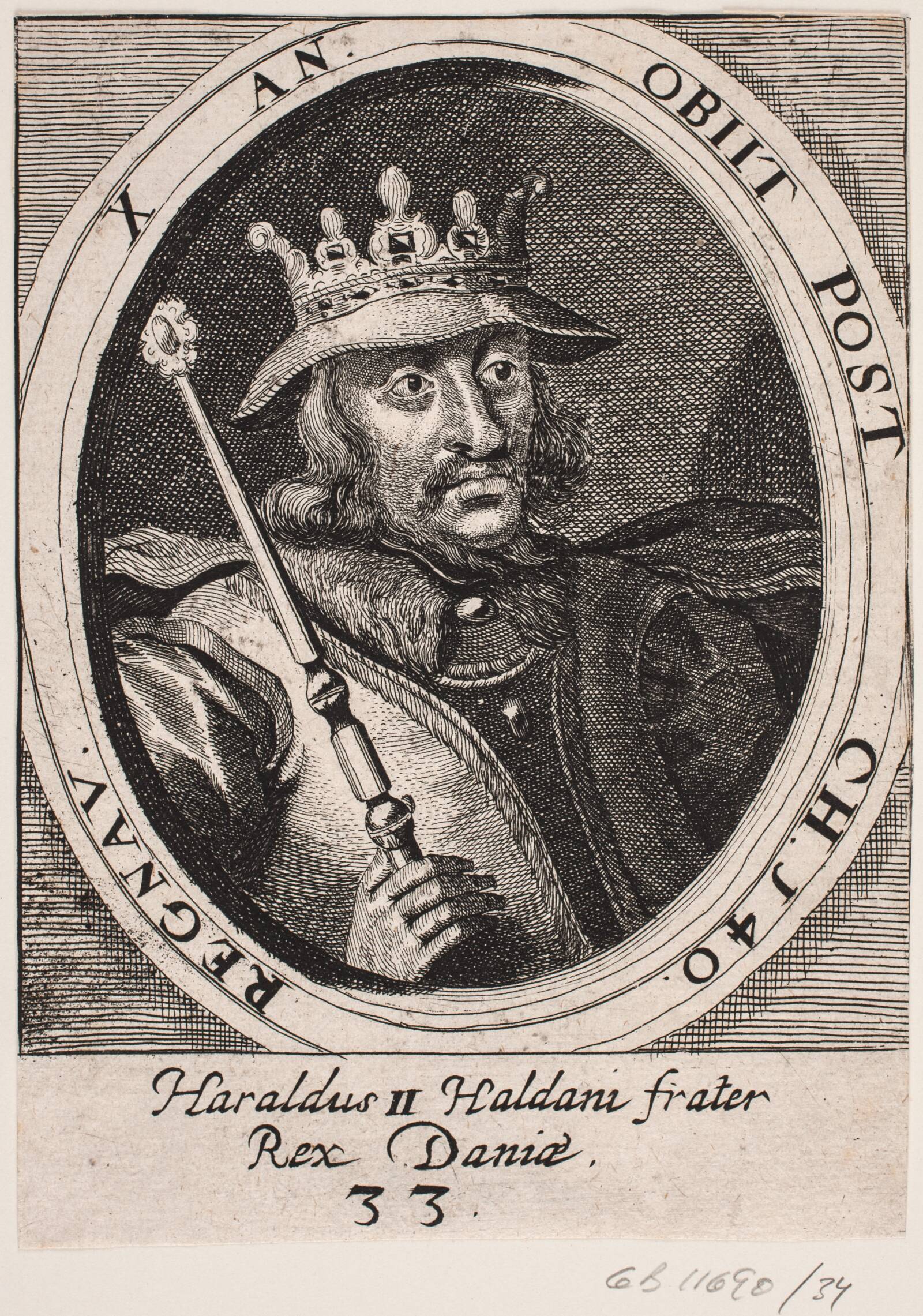Kong Harald II, Ubekendt, 1646