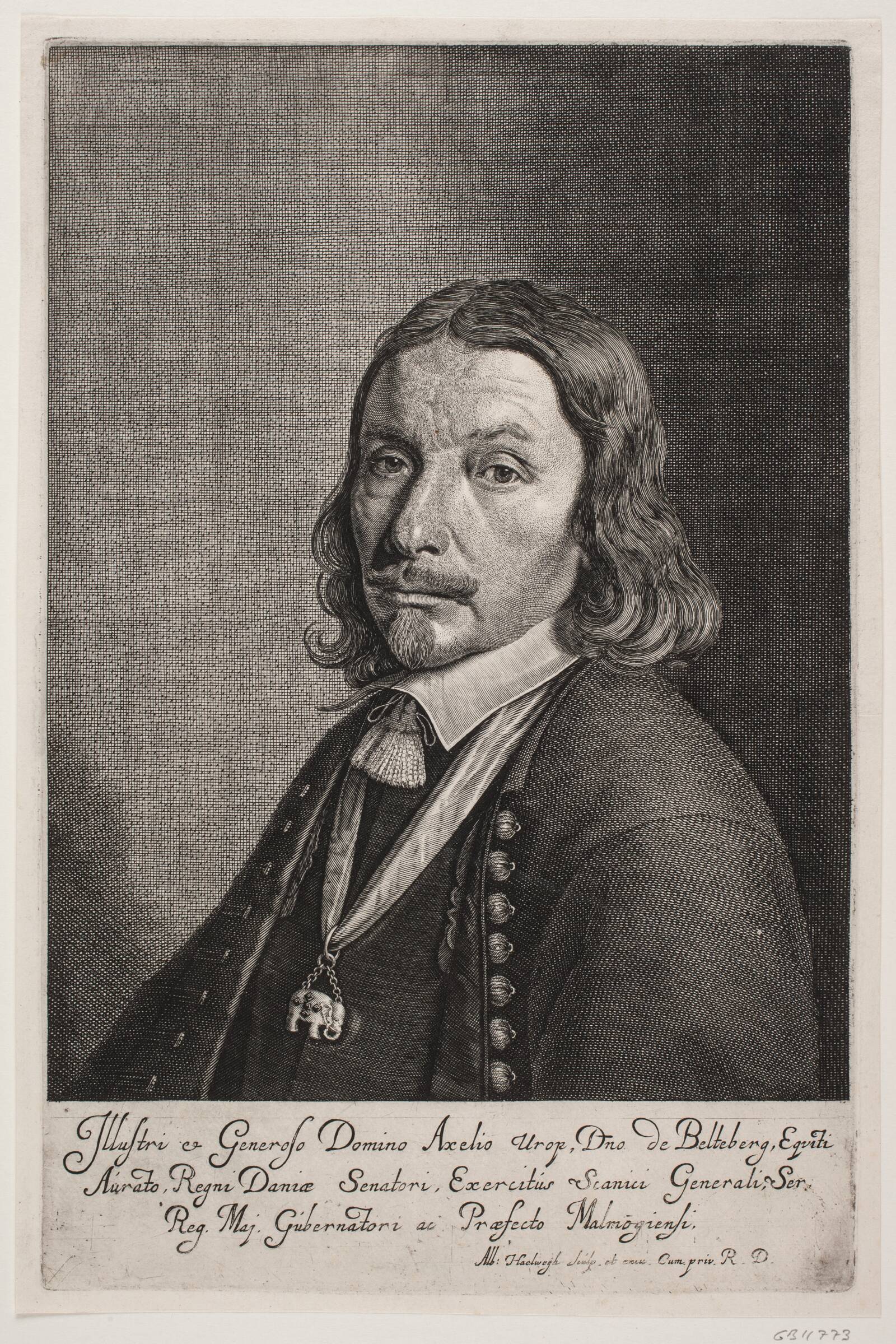 Axel Urup, Albert Haelwegh, 1655-1659