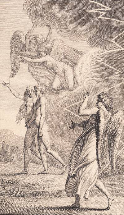 Illustration til Ewalds "Adam og Eva". V