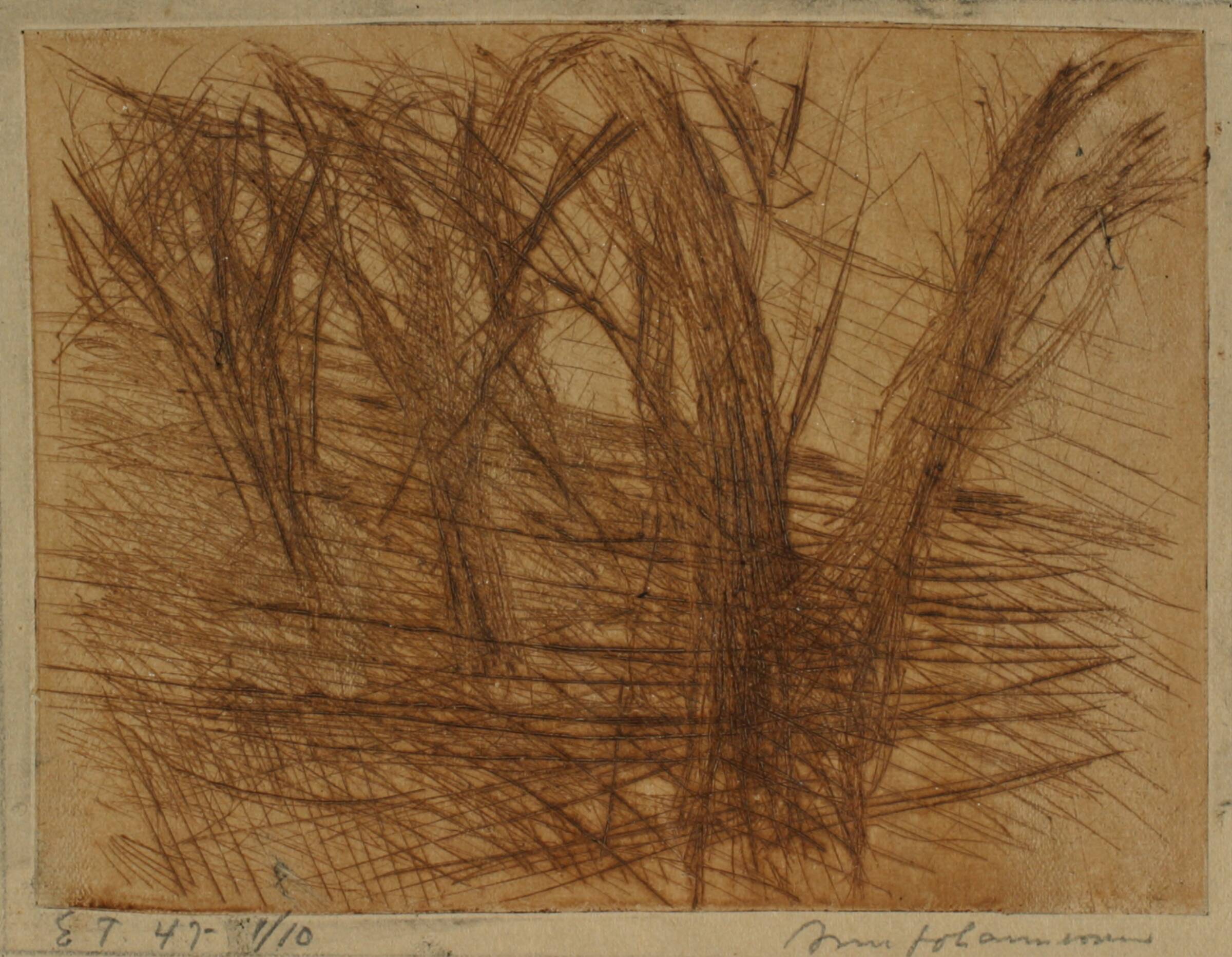 Frugtplantage, Arne Johannessen, 1947
