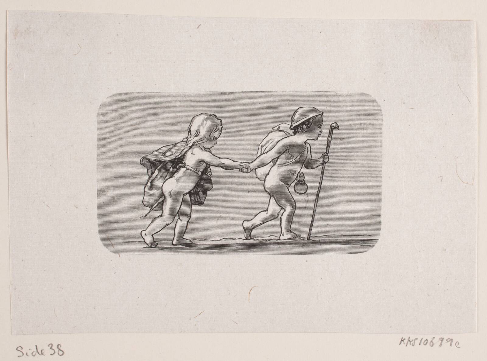 Vignet til "Gennem Frankrig", Ubekendt, 1878