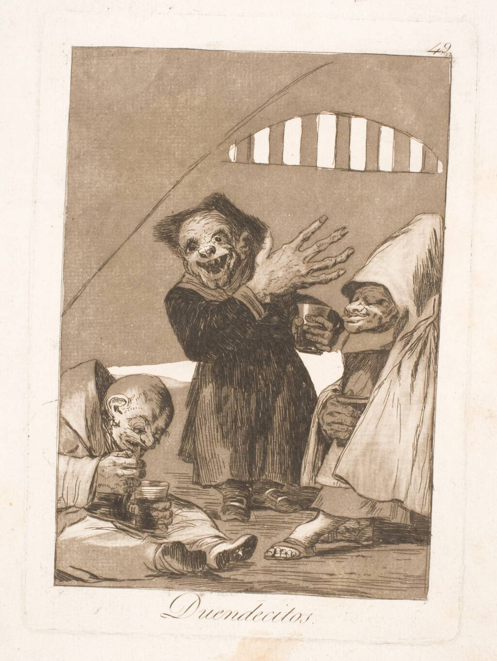 Småtrolde, Francisco de Goya, 1797-1798
