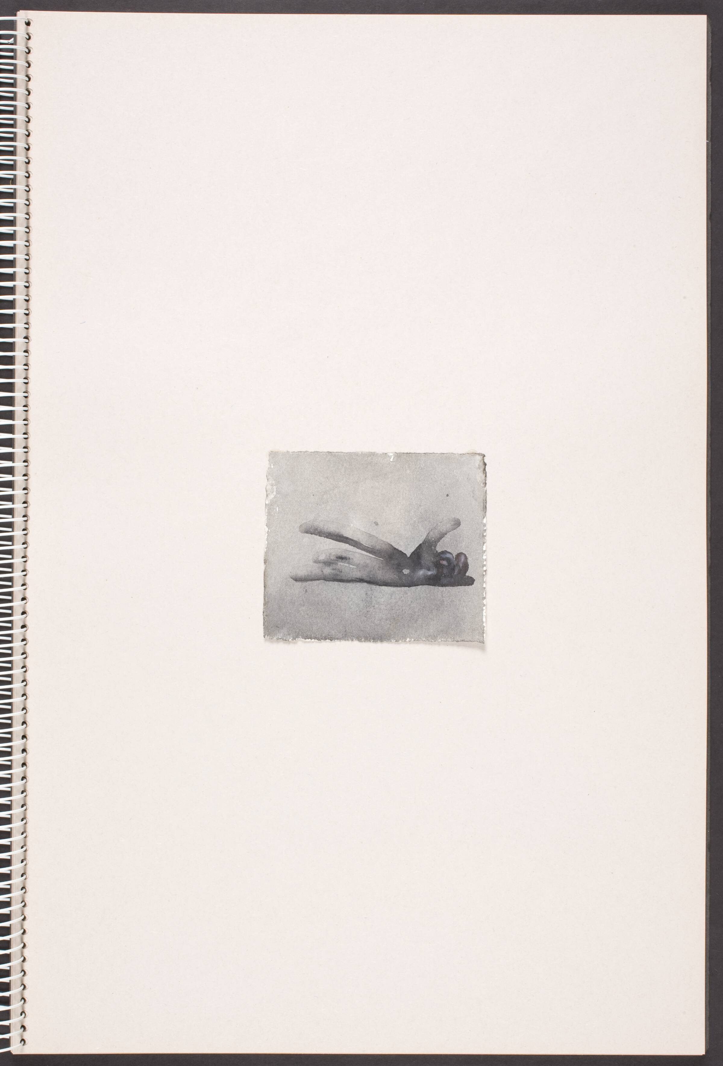 Liggende, amorf form, Michael Kvium, 1991-1993