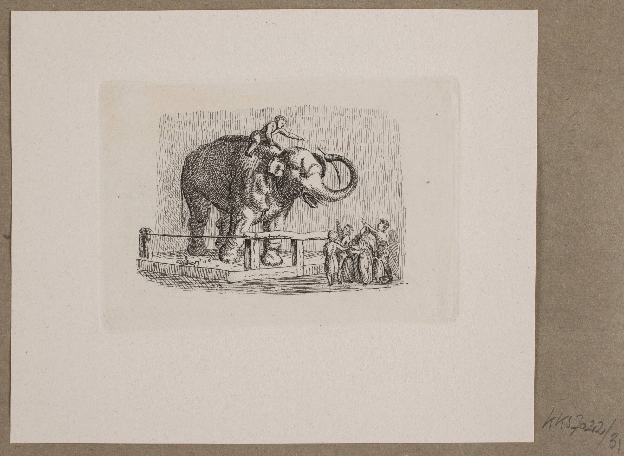 Illustration til O. Specter, "Fabler for Børn", Vilhelm Kyhn, 1838