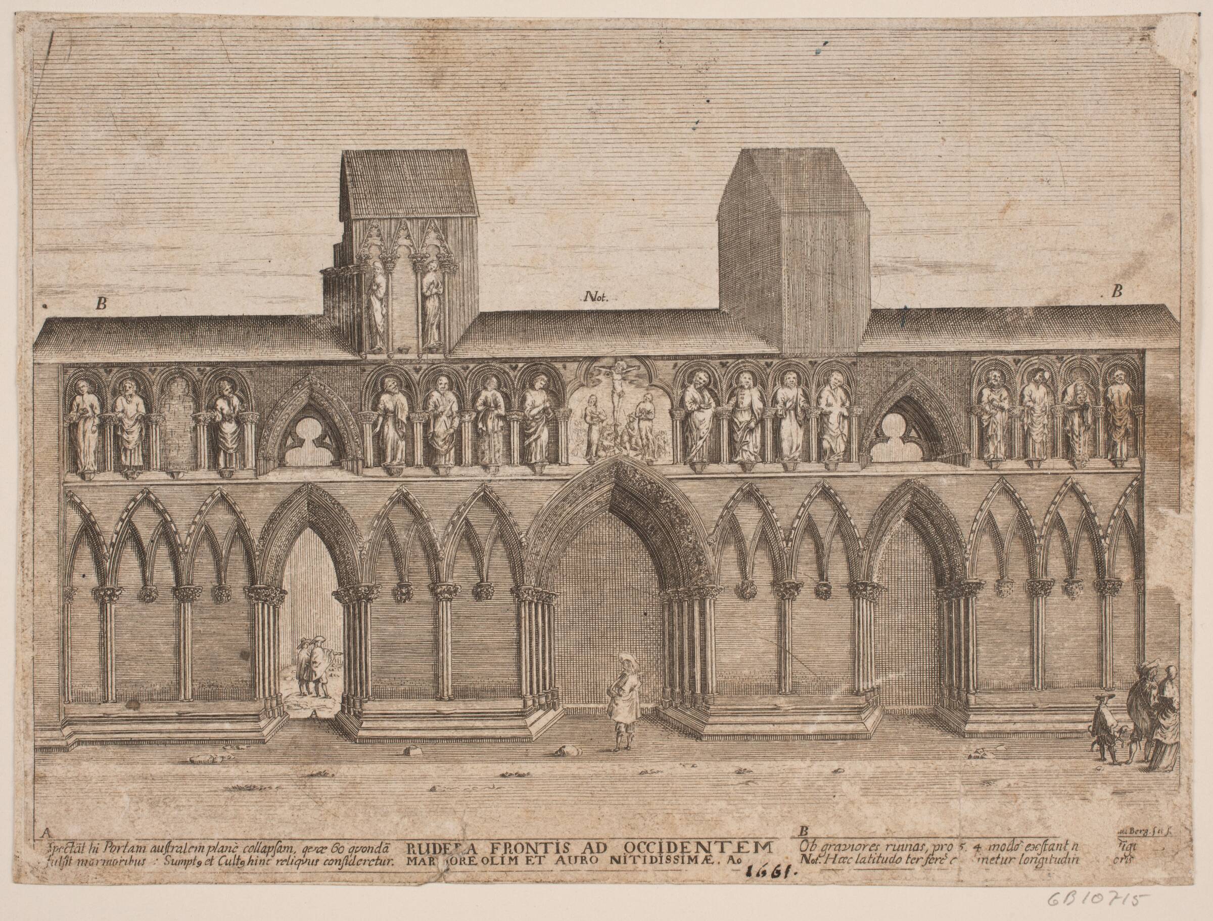 Trondheims domkirkes vestportal, Jacob Mortenssøn Maschius, 1661
