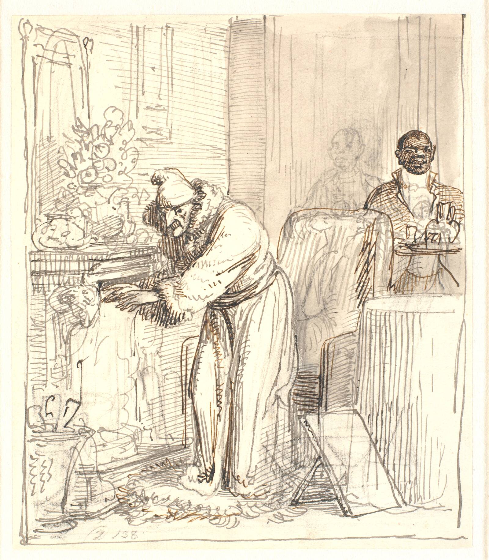 Frossenpinden, Wilhelm Marstrand, 1860-1864