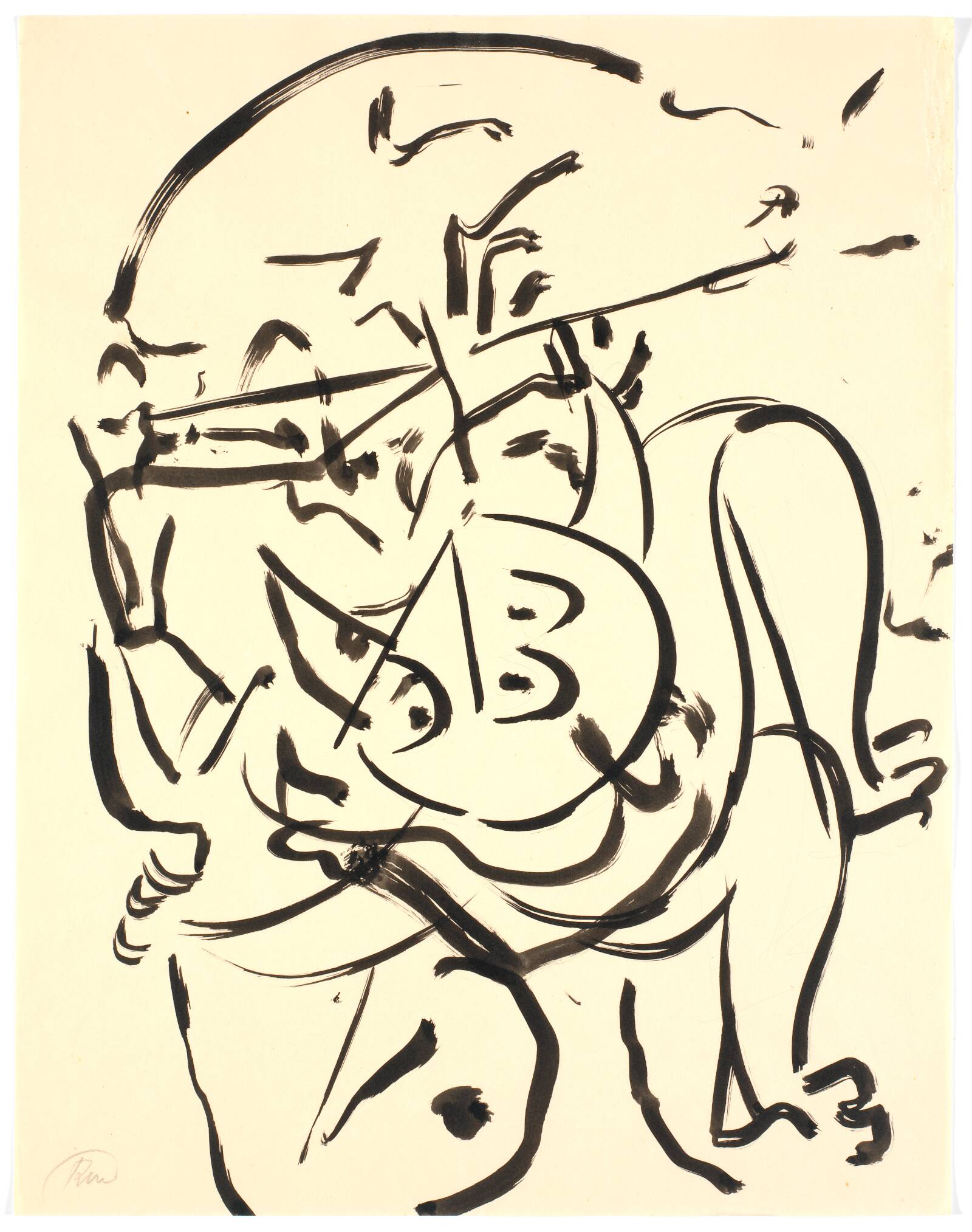 Mor-barn figur, Richard Mortensen, 1942-1944