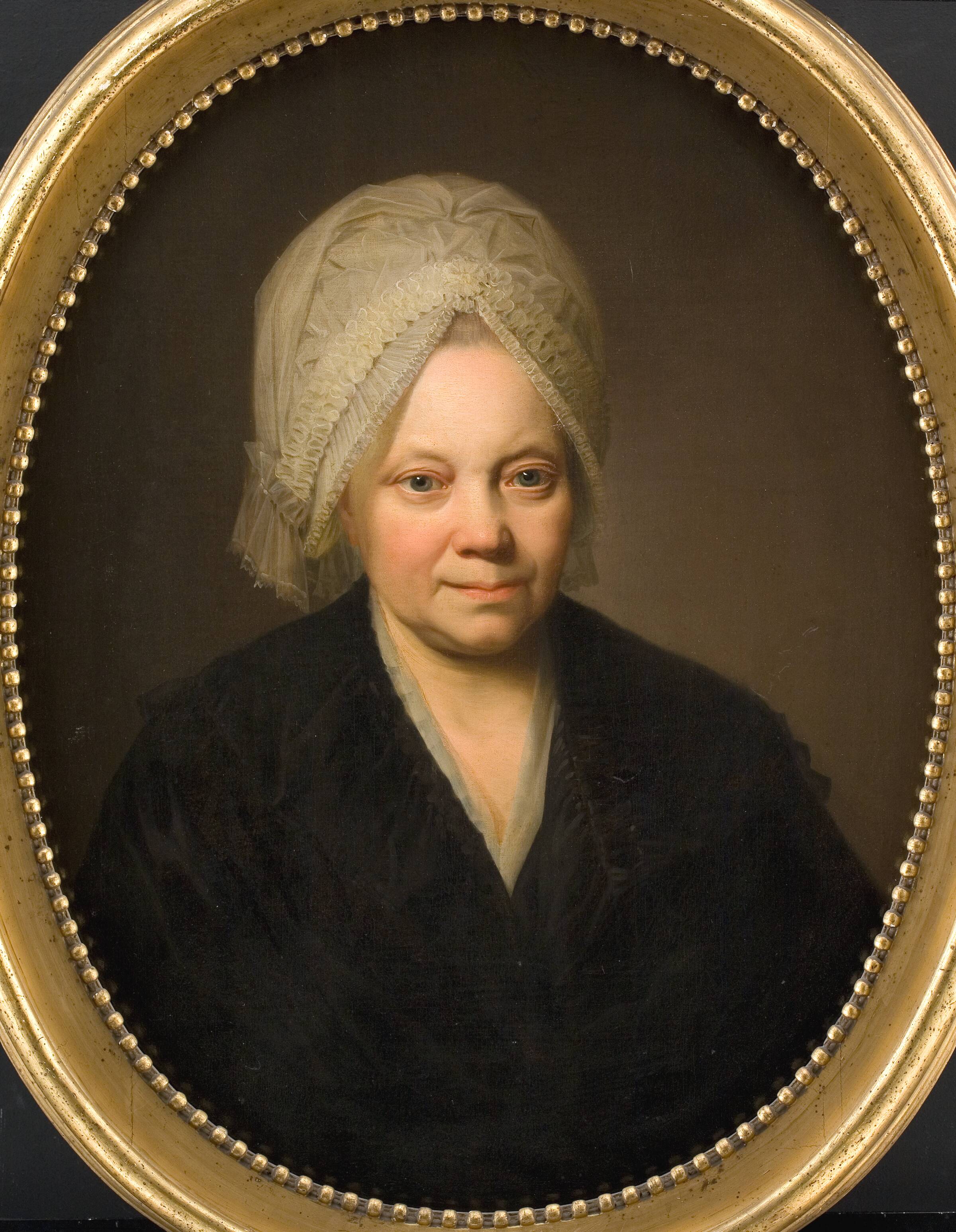 Ane Margrethe Abildgaard, f. Bastholm. Maleren N.A. Abildgaards moder, Jens Juel, 1760-1802