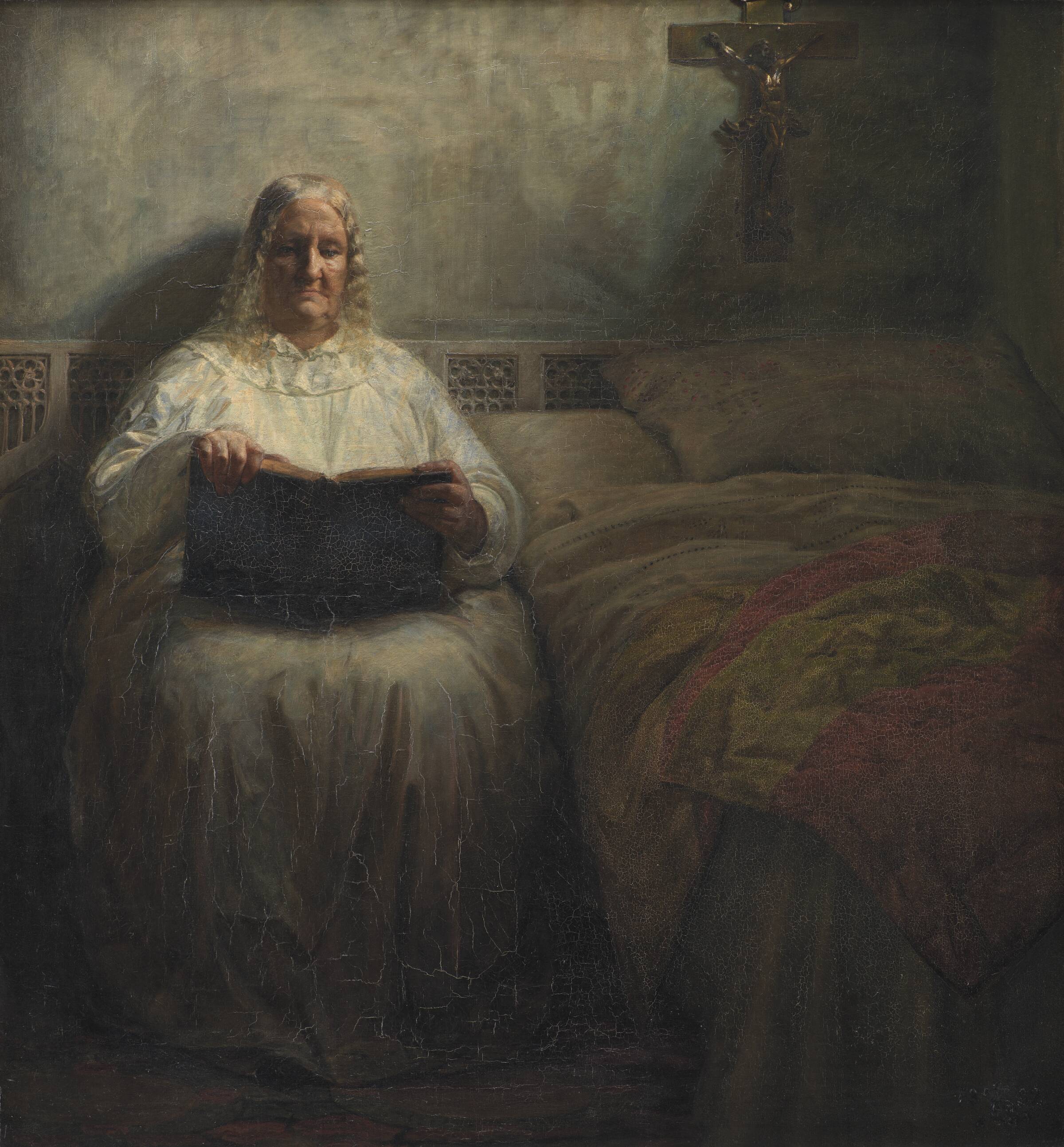 Leonora Christina i Maribo Kloster, Kristian Zahrtmann, 1882