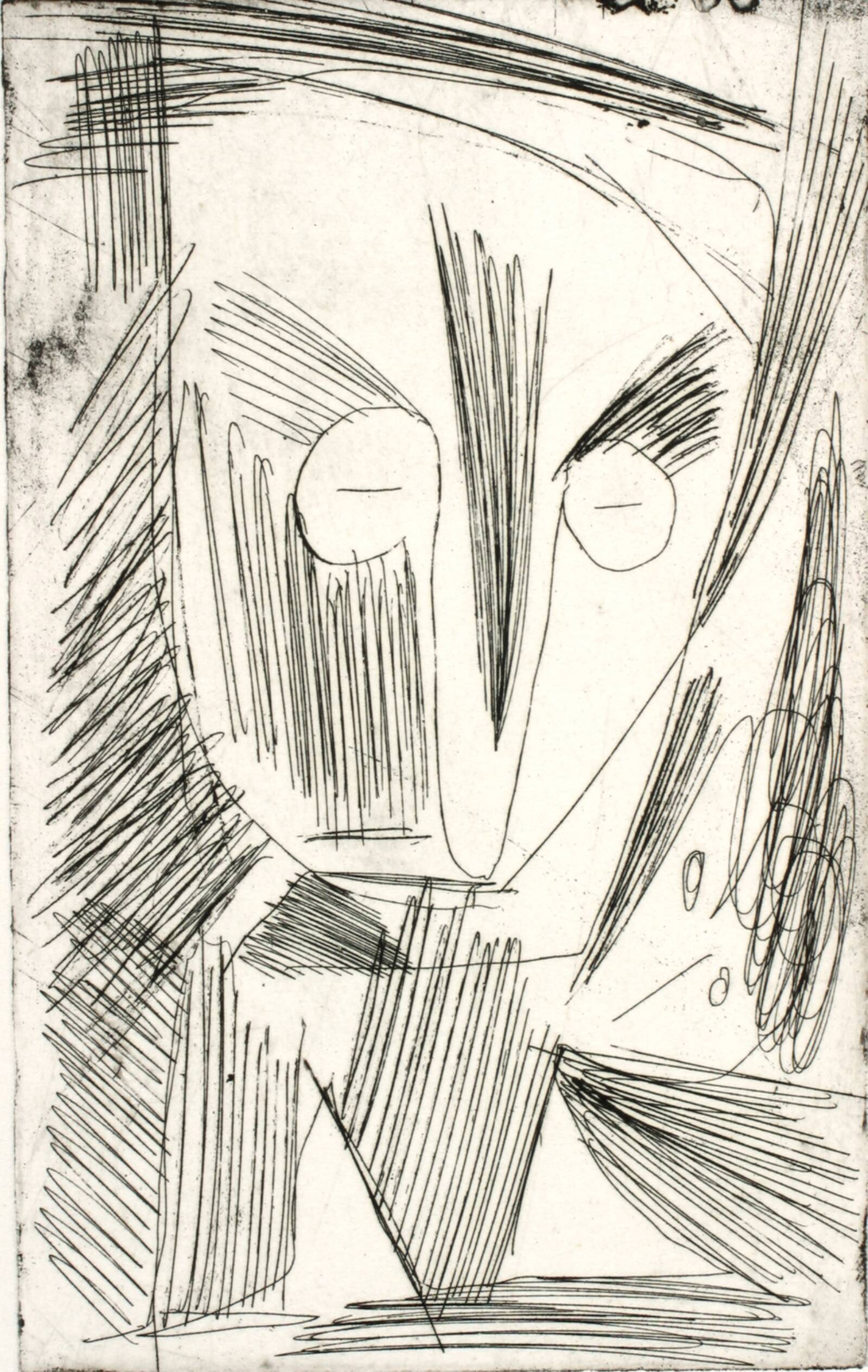 Dépression soutenue, Asger Jorn, 1944