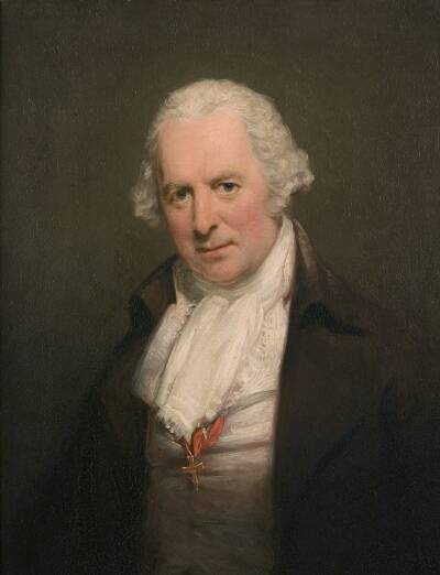 Portræt af tandlægen Bartholomew Ruspini, London (1728-1813)