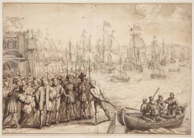 Christian II forlader København i 1523
