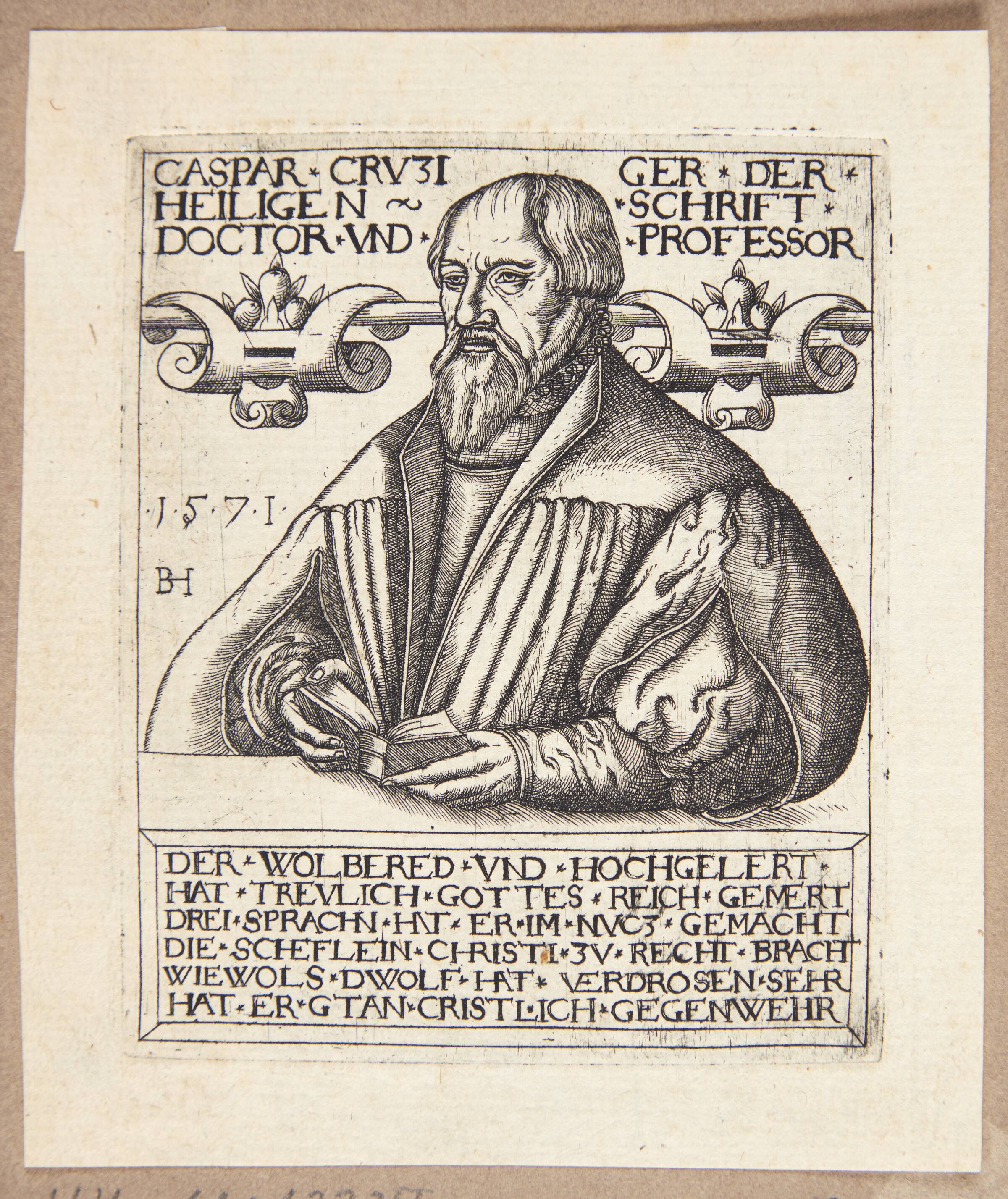 Theophrastus Paracelsus, Balthasar Jenichen, 1572