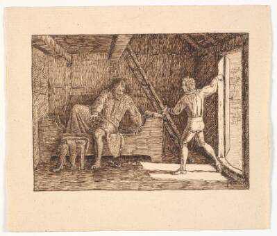 Illustration til St. St. Blicher, De tre Helligaftener