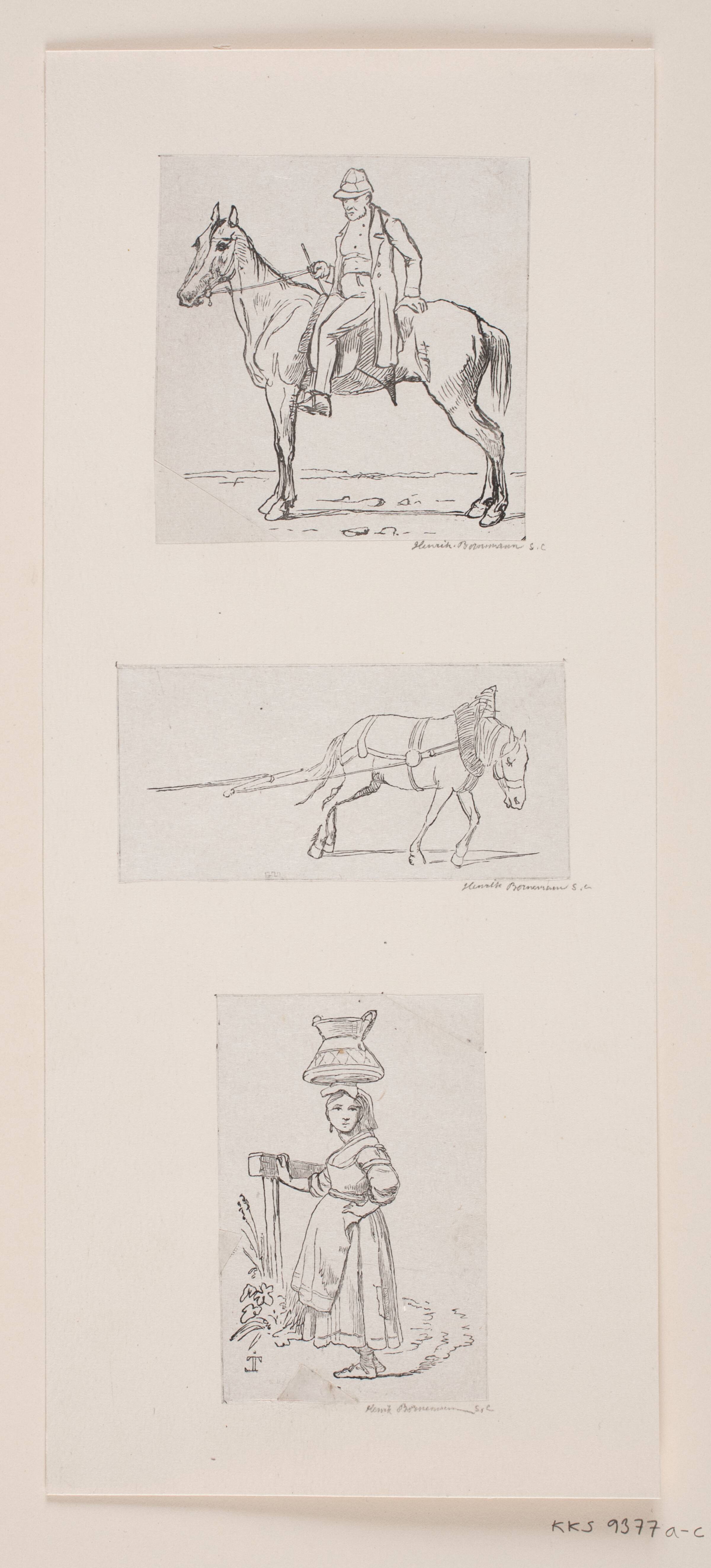 En rytter, Henrik Bornemann, 1865-1951