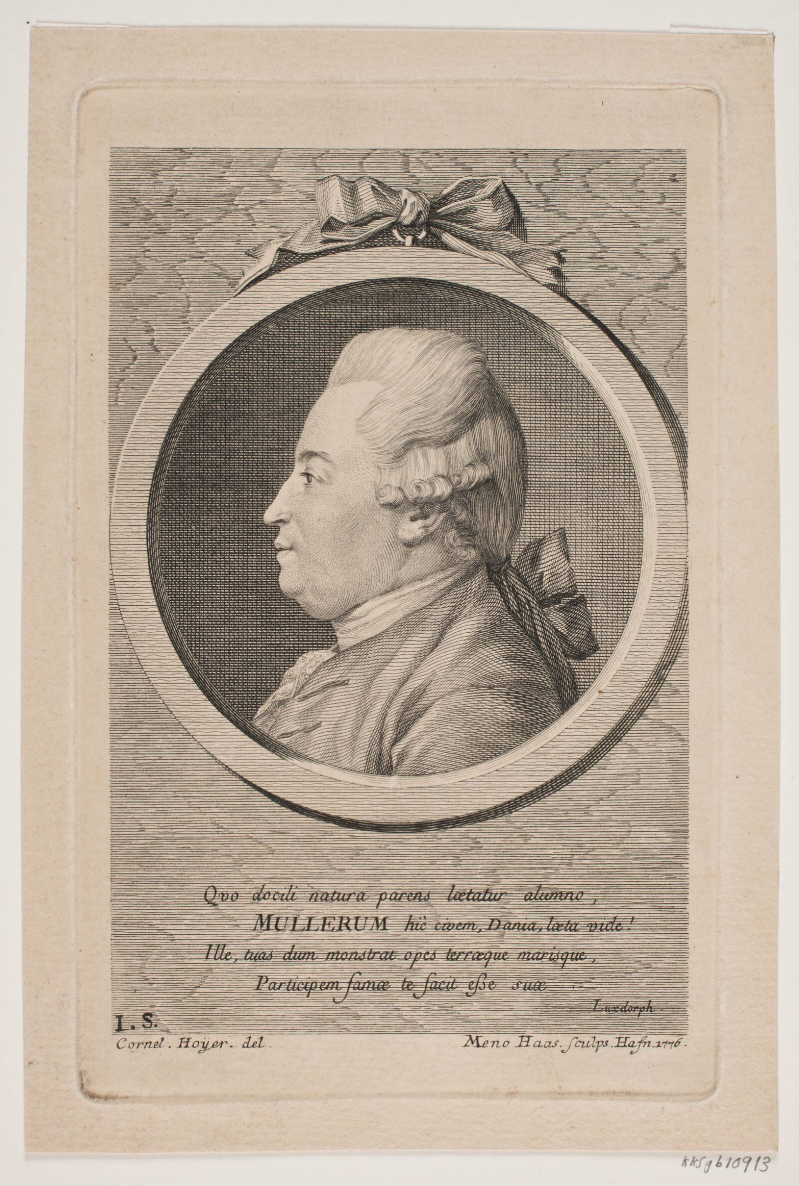 Otto Frederik Müller, Meno Haas, 1776