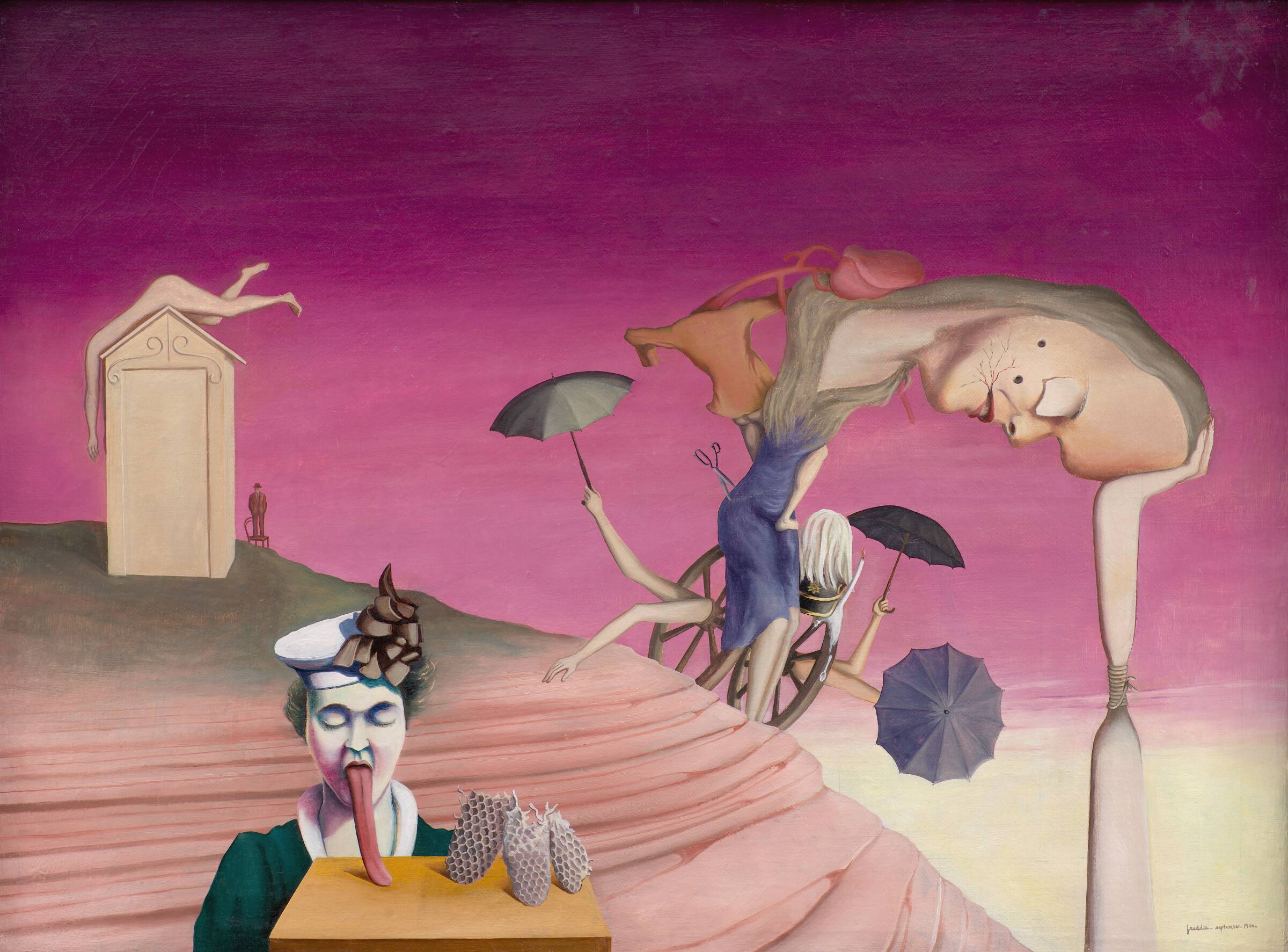 En families genvordigheder, Wilhelm Freddie, 1940
