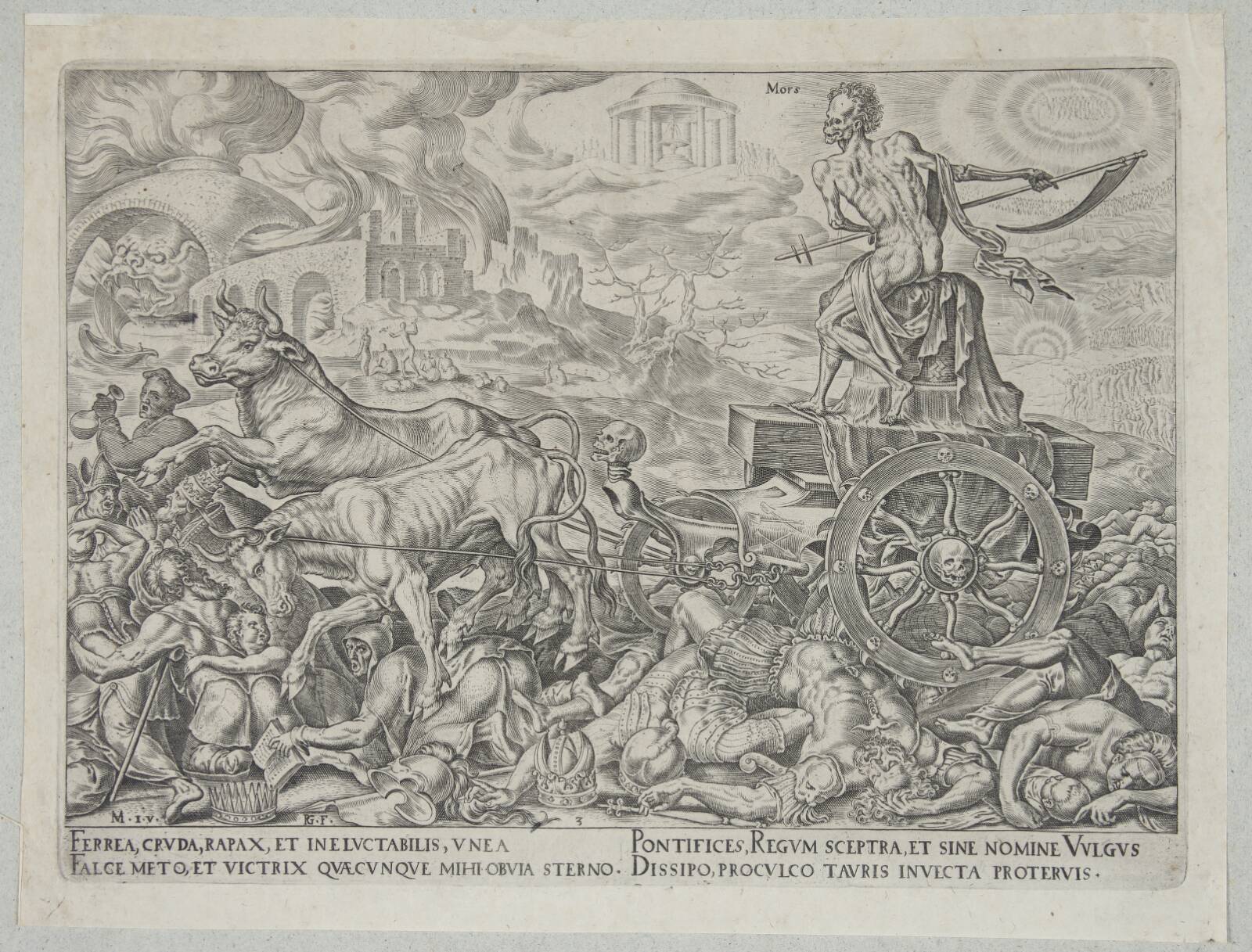 Dødens triumf, Philips Galle, 1563-1566