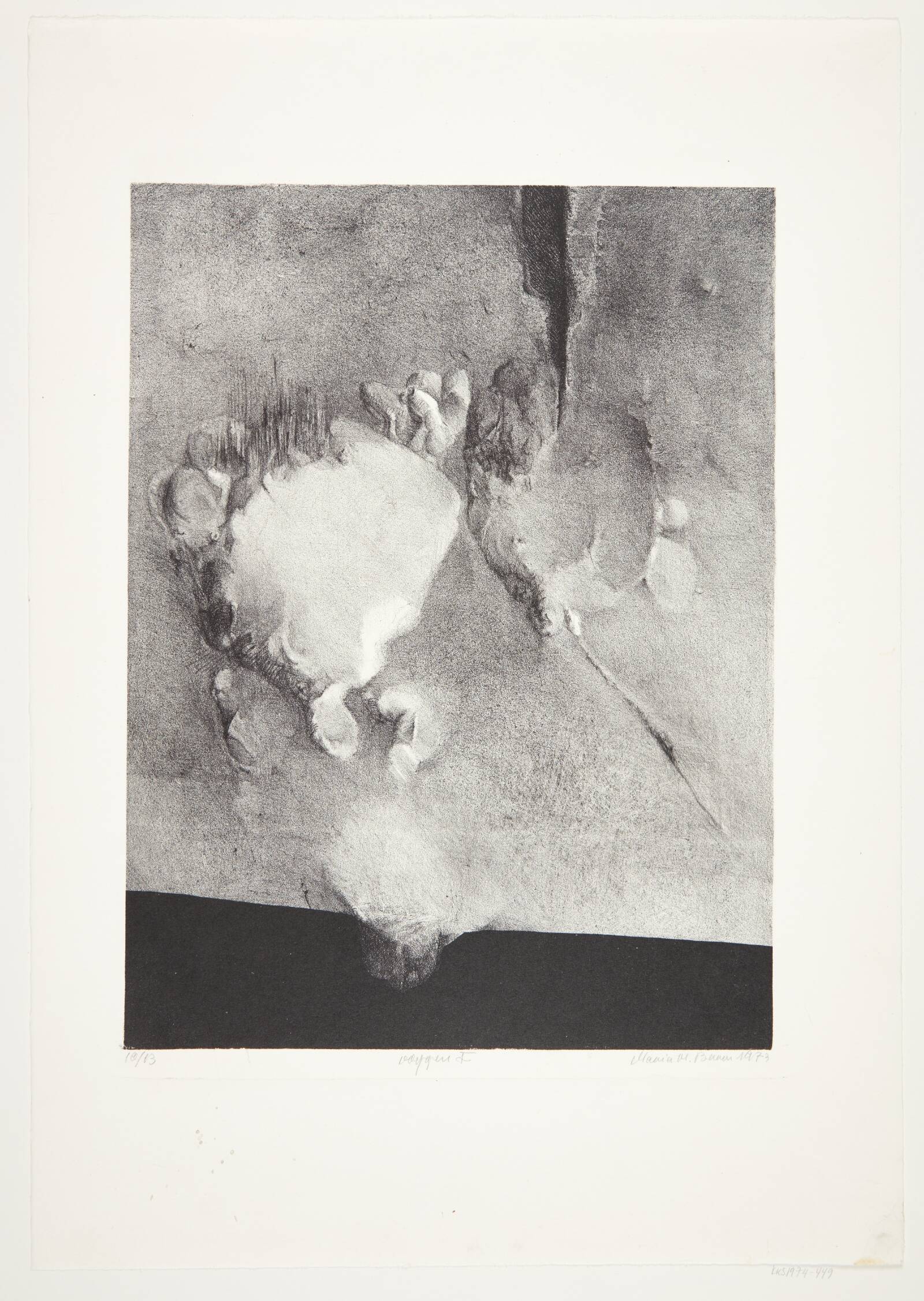 "Væggen I", Maria Malgorzata Buras, 1973
