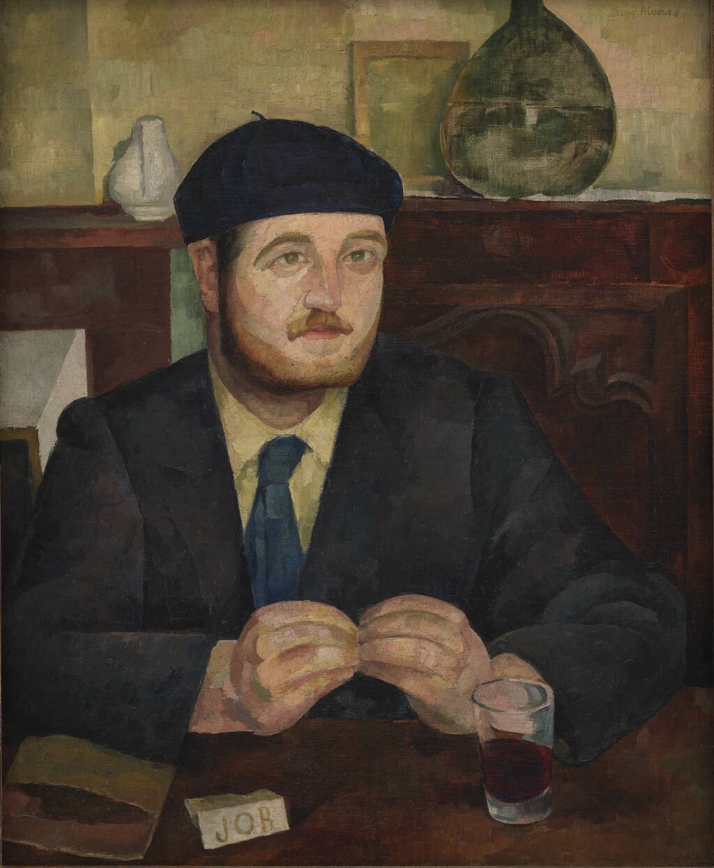 Den franske billedhugger Paul Cornet (1892-1977) by Diego Maria Rivera