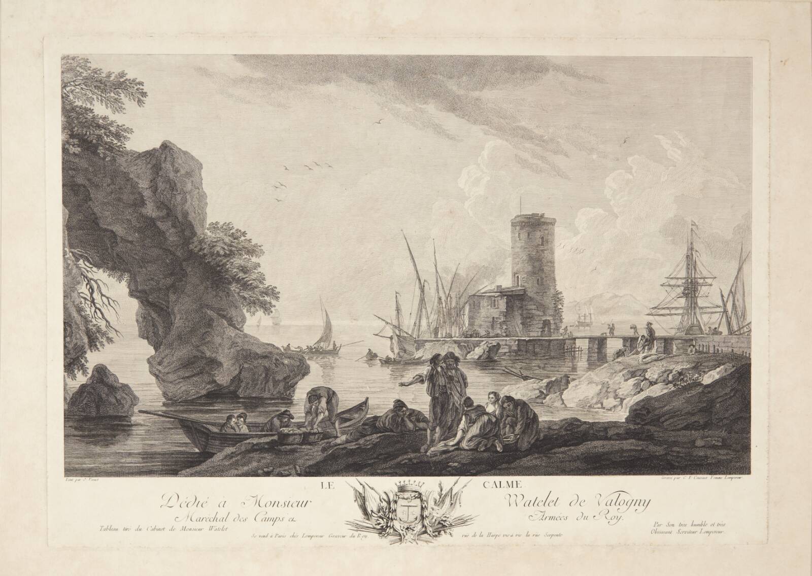 Le Calme, Catherine Élisabeth Lempereur, 1762