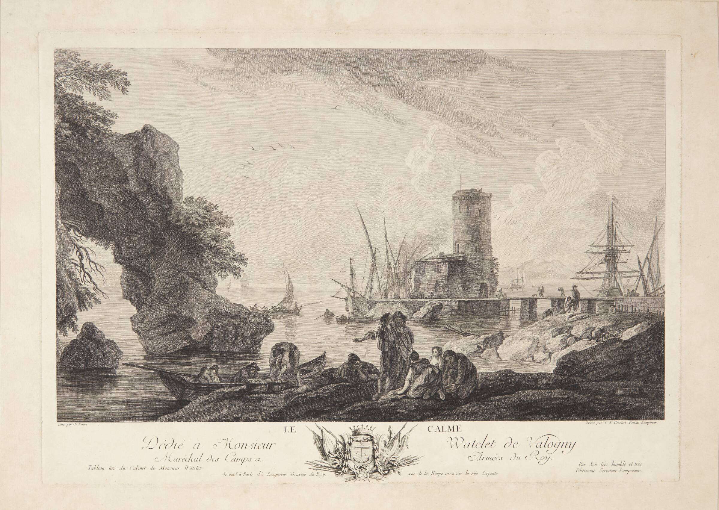 Le Calme, Catherine Élisabeth Lempereur, 1762