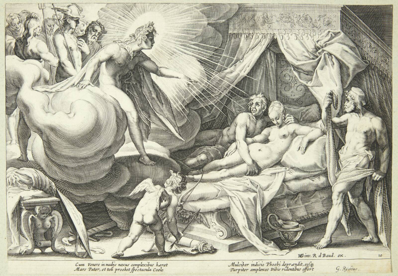 Mars og Venus overraskes, Ubekendt, 1588-1591