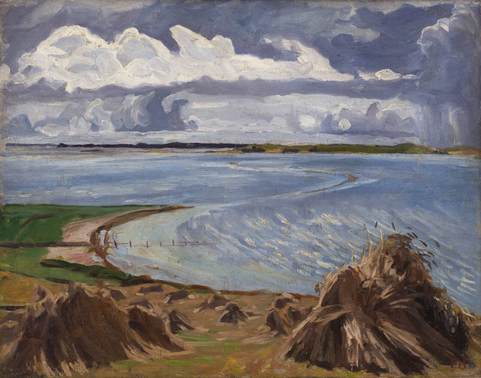 Bygevejr. Katterød Rev, Peter Hansen, 1901