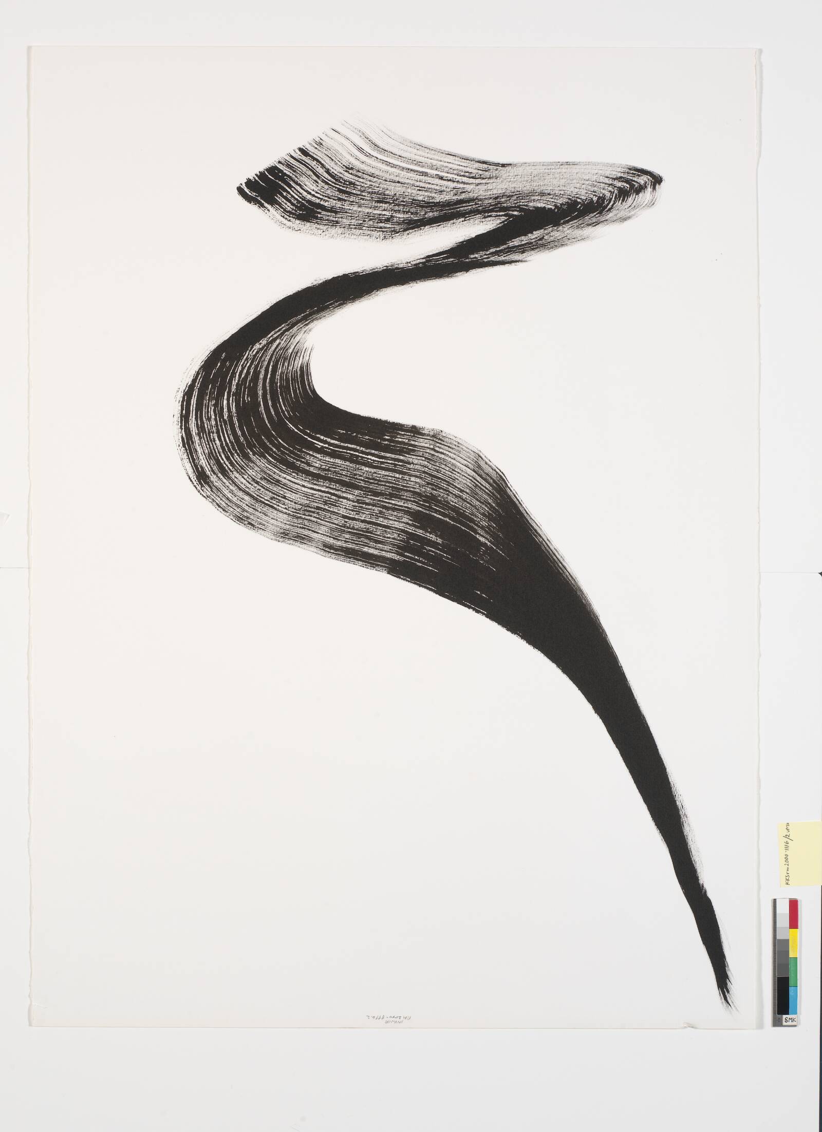 Tuschpenseltegn, Richard Mortensen, 1987