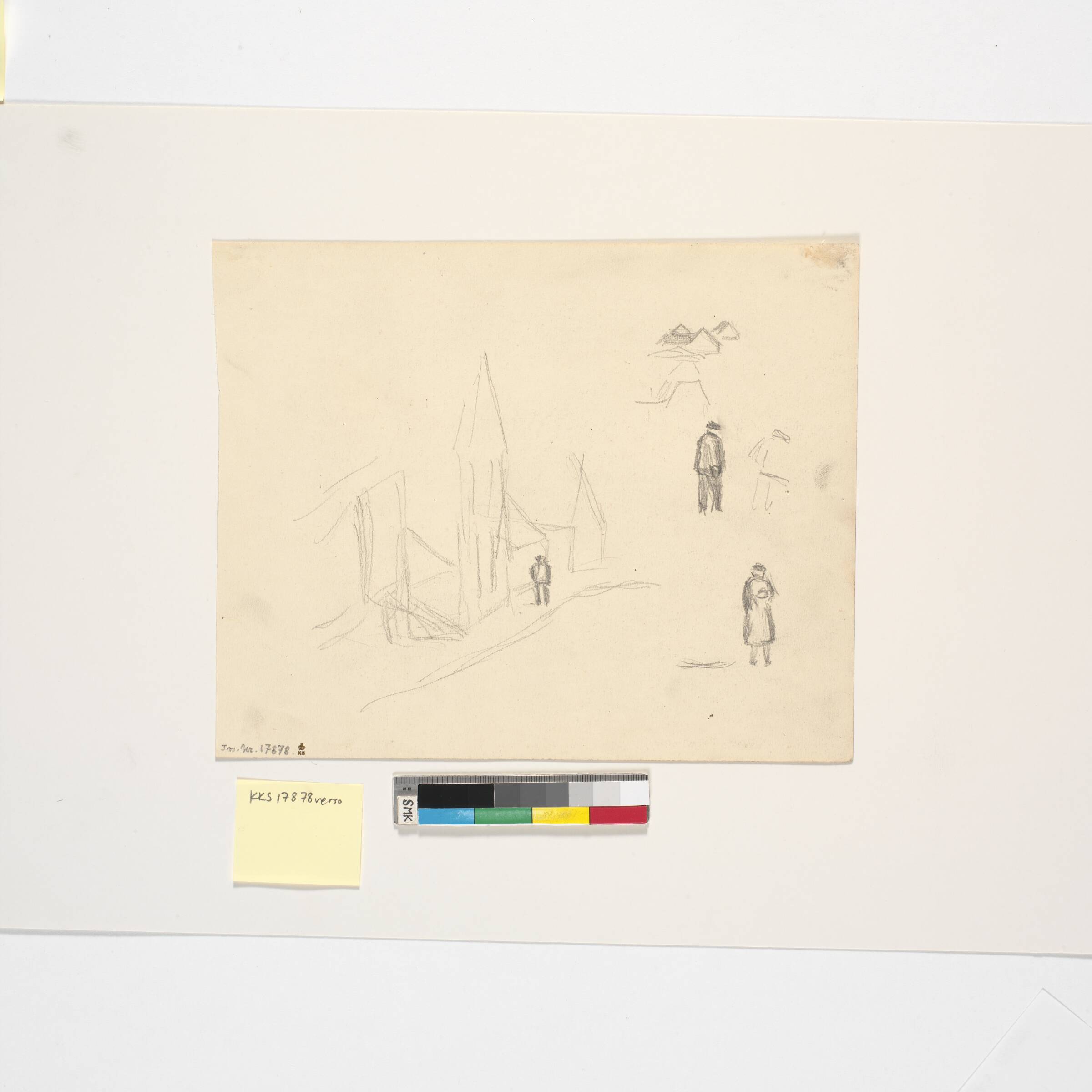 Huse og figurer, Niels Bjerre, 1933-1936