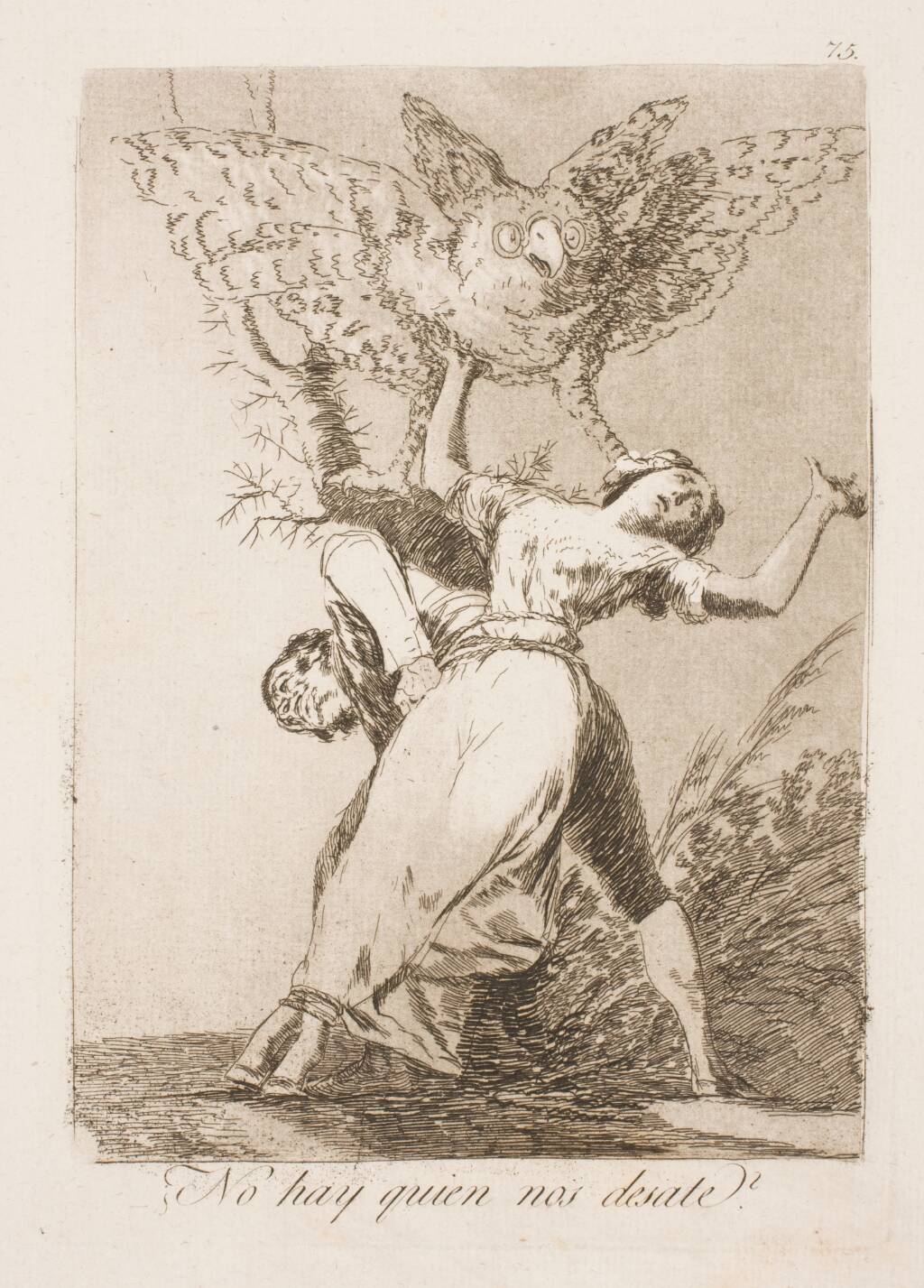 Kan vi da ikke blive skilt?, Francisco de Goya, 1797-1798