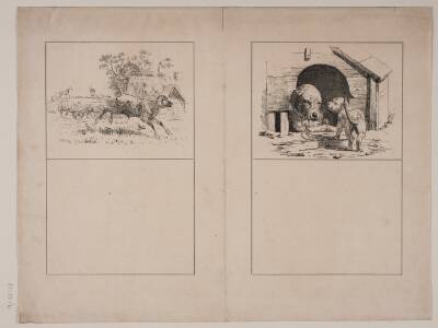 Illustration til H. V. Kaalund, "Fabler for Børn"