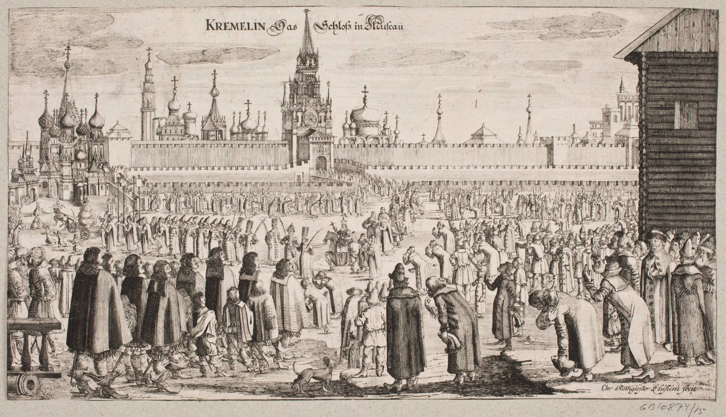Kreml, Christian Rothgiesser, 1656