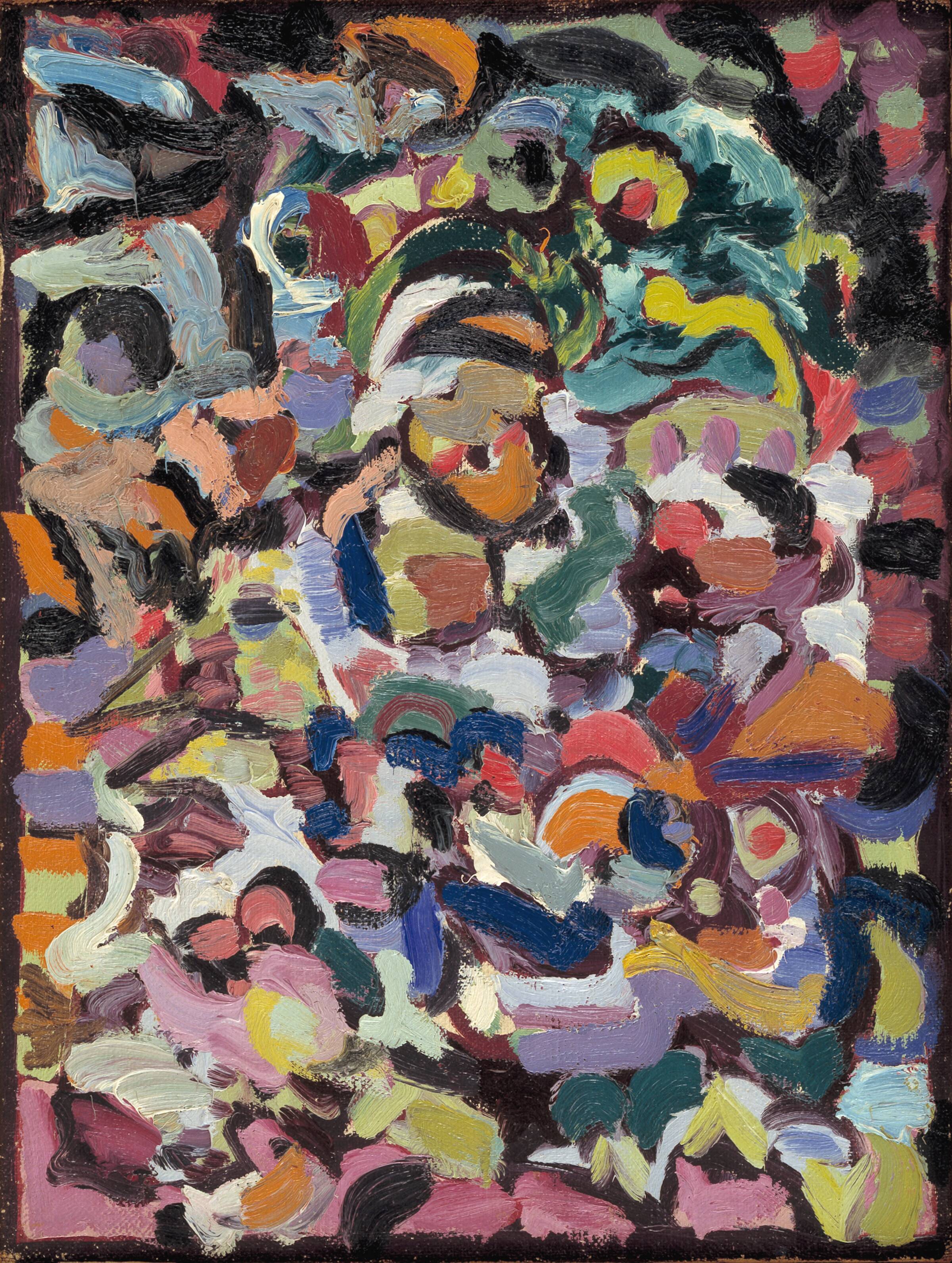 Elise med fugle, Richard Mortensen, 1945-1948