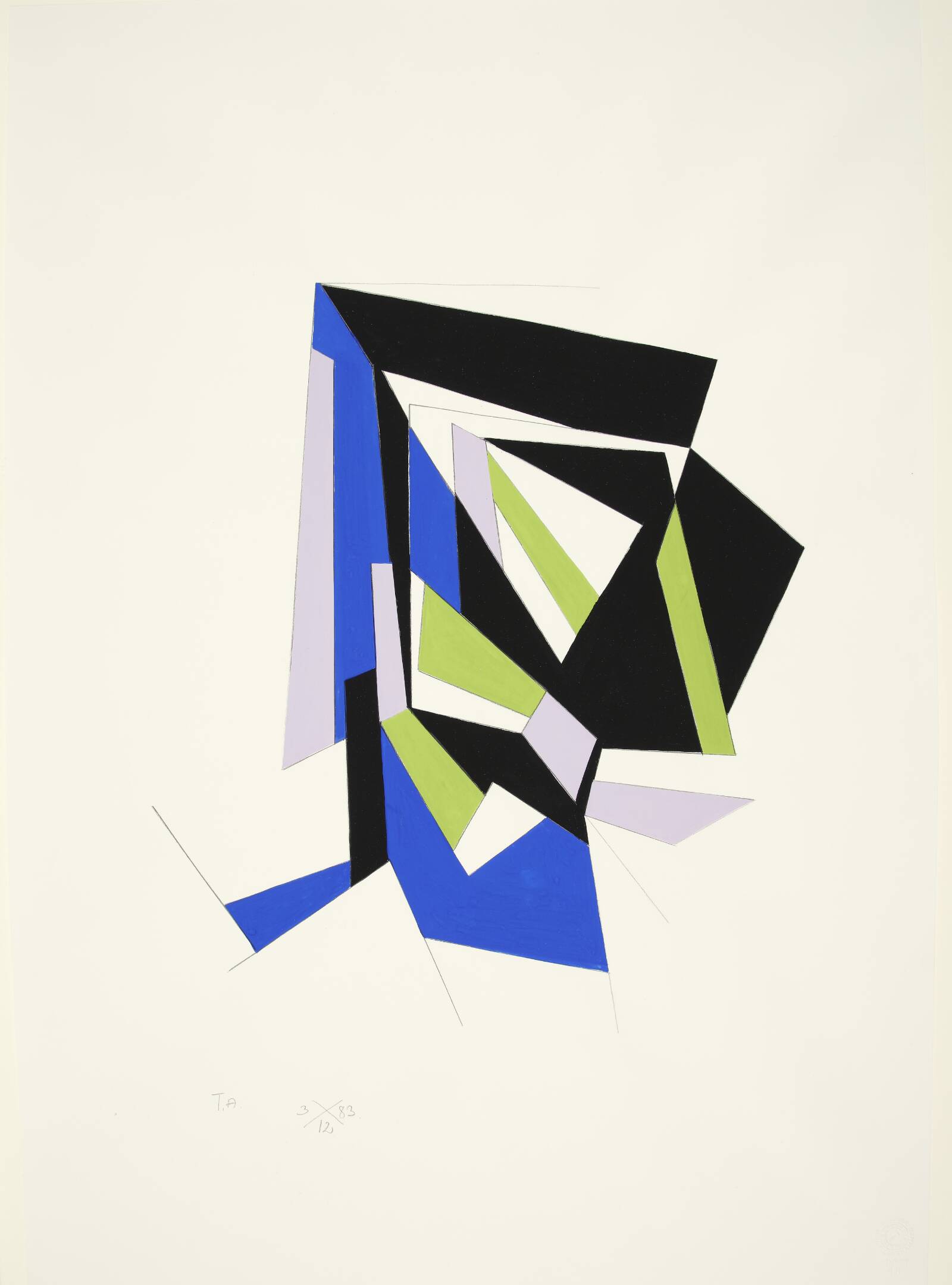 Uden titel, Tytte Andersson, 1983
