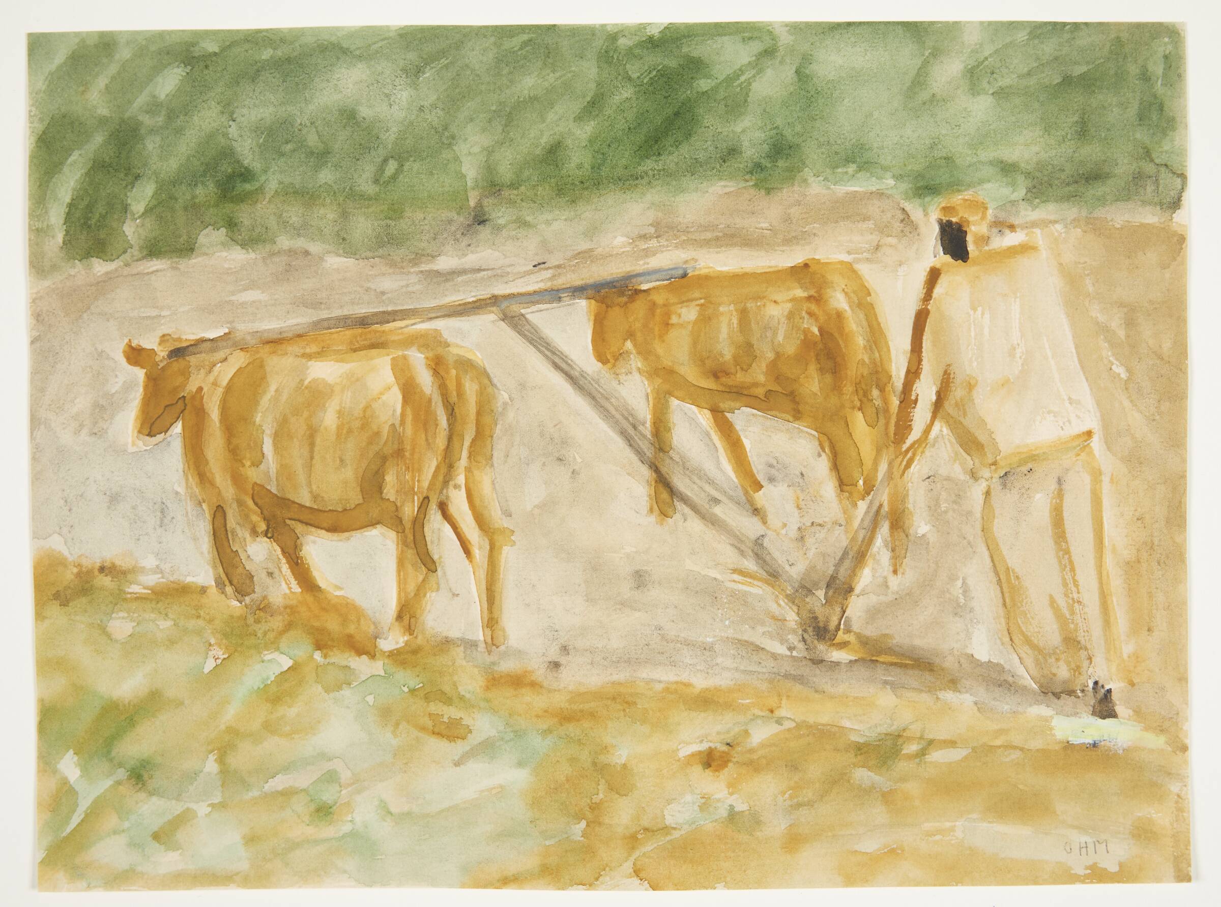 Ægyptisk landbrug, Olivia Holm-Møller, 1890-1970