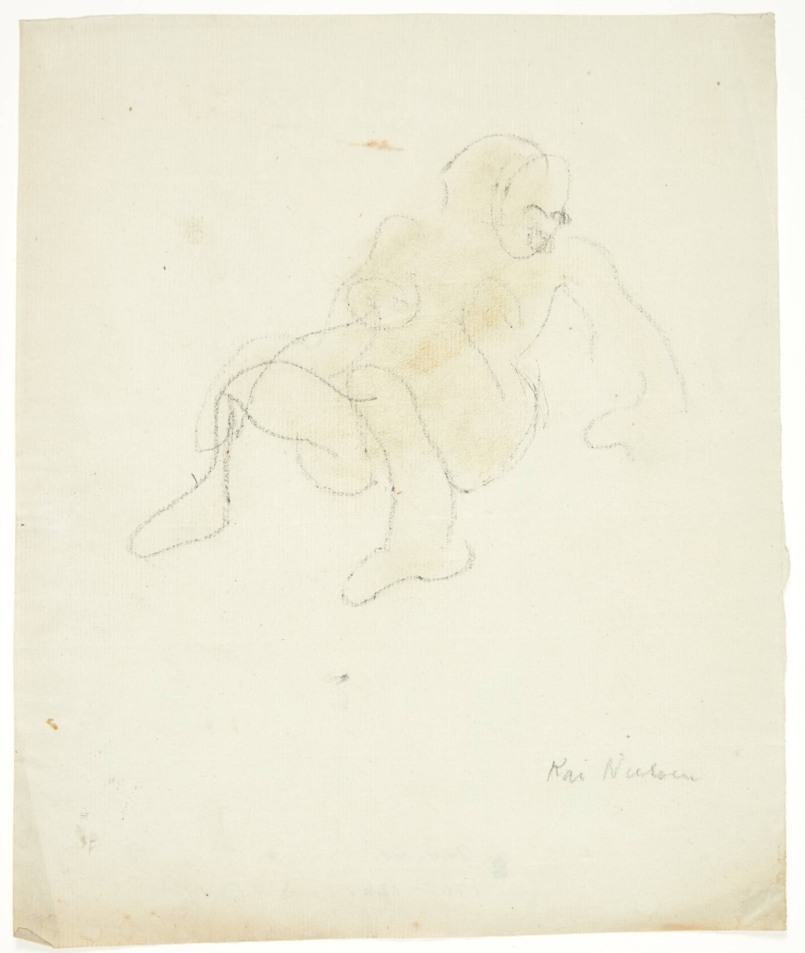 Liggende kvinde, Kai Nielsen, 1897-1924