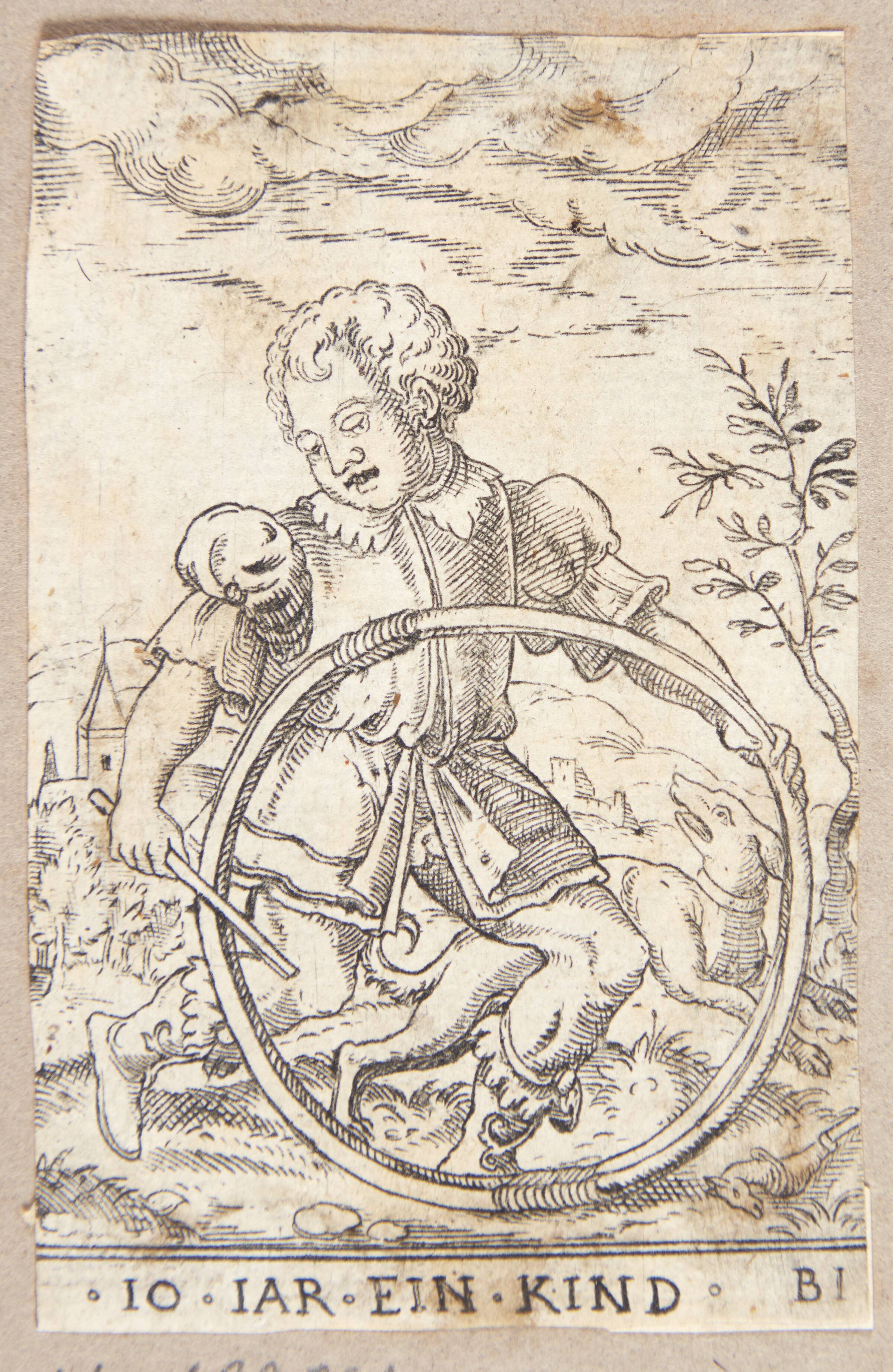 10-års alderen (Ein Kind), Balthasar Jenichen, 1569