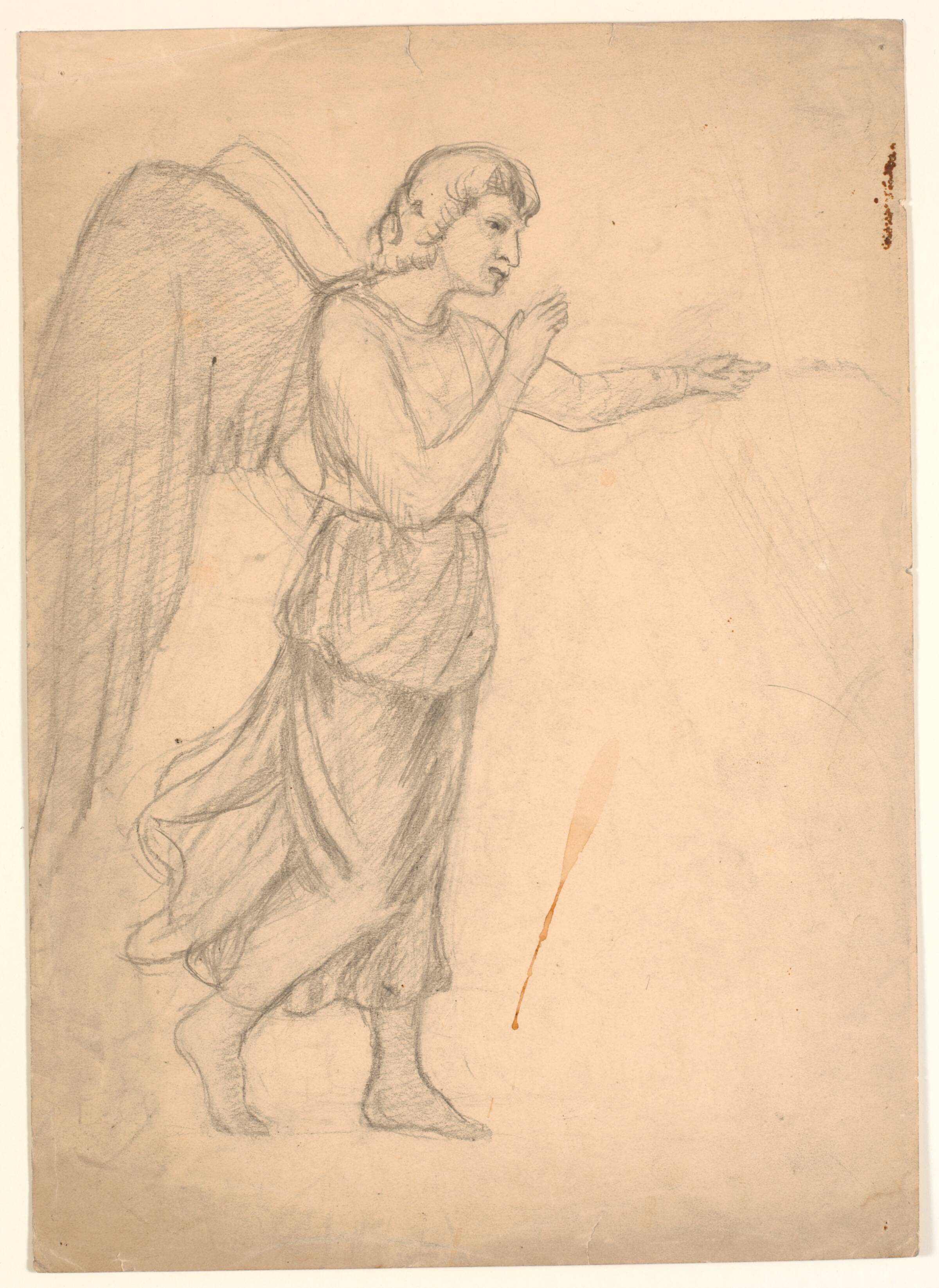 Gående engel, Poul S. Christiansen, 1855-1933