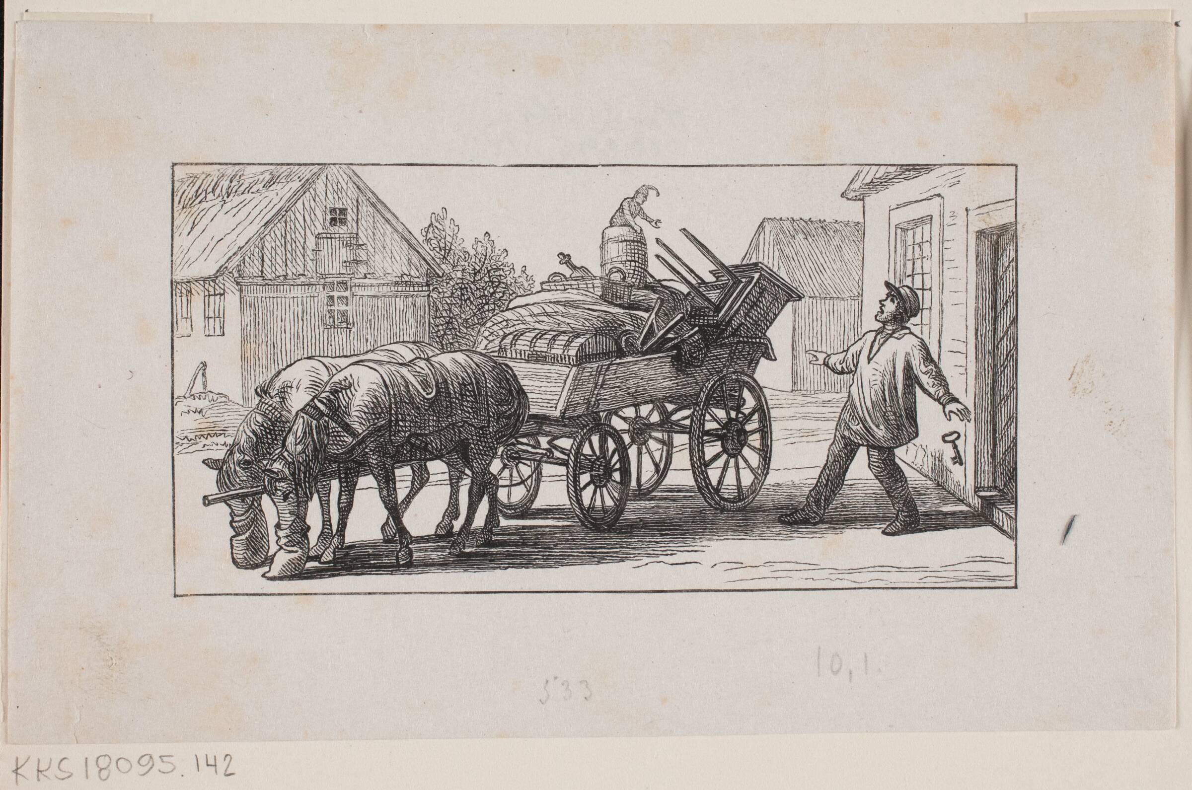Prøvetryk til Chr. Winthers A.B.C., H.P. Hansen, 1863