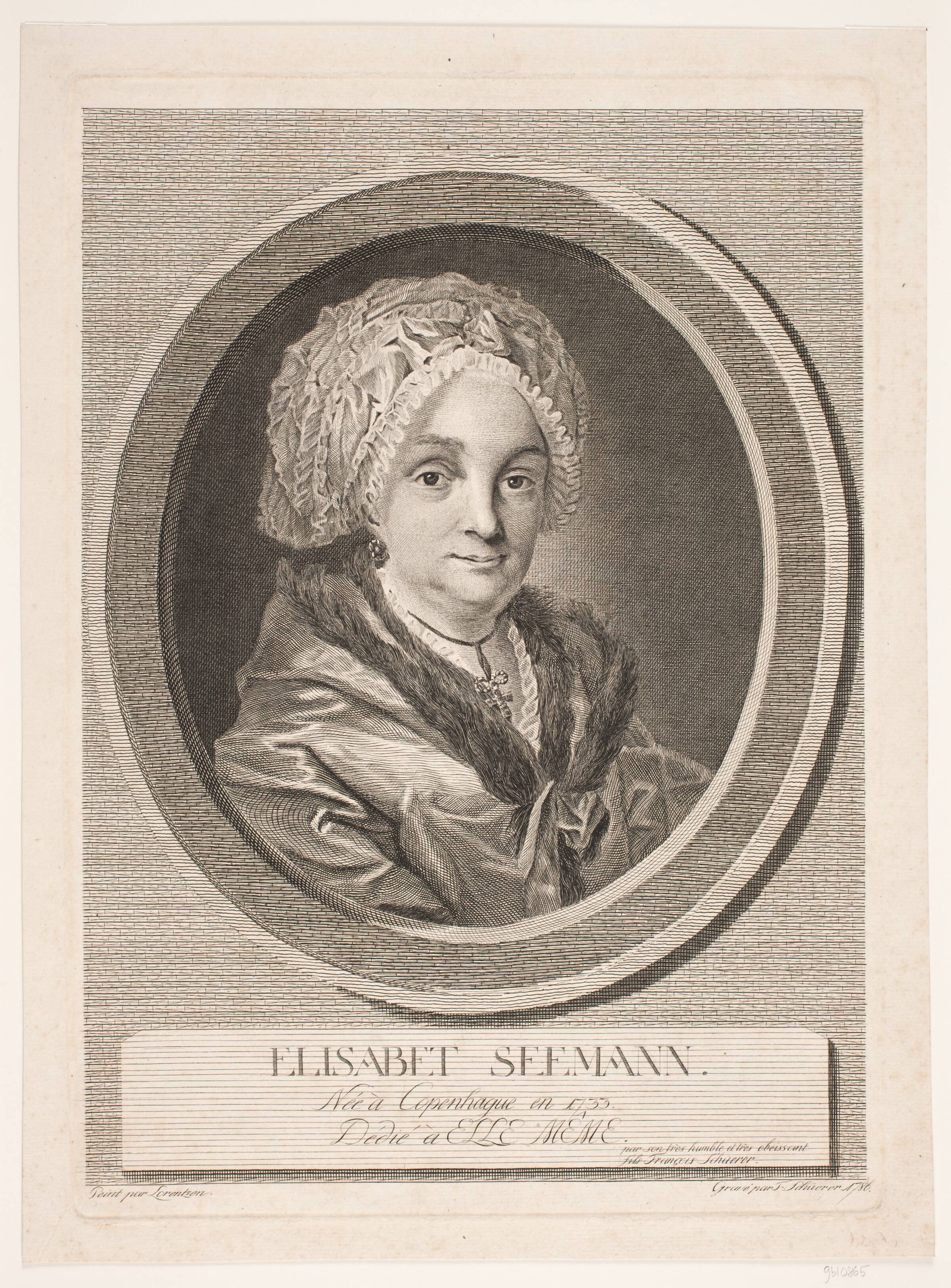 Elisabeth Seemann, F. Schüerer, 1786