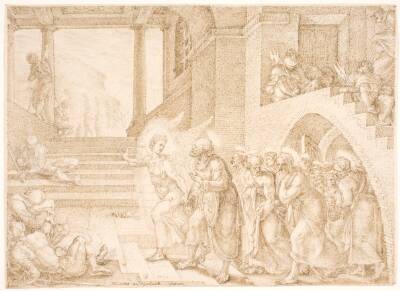 Apostlene udfries af fængslet af en engel