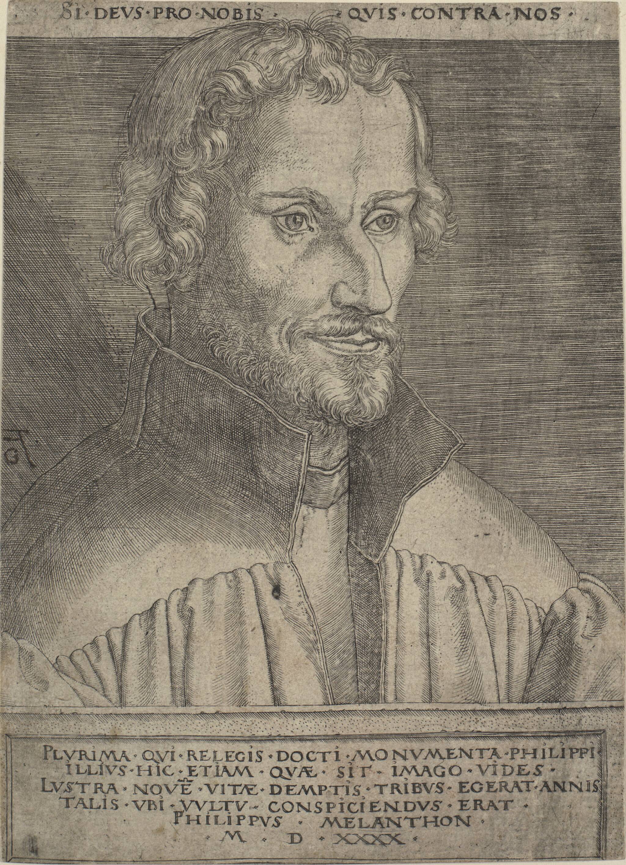 Portræt af Philipp Melanchthon